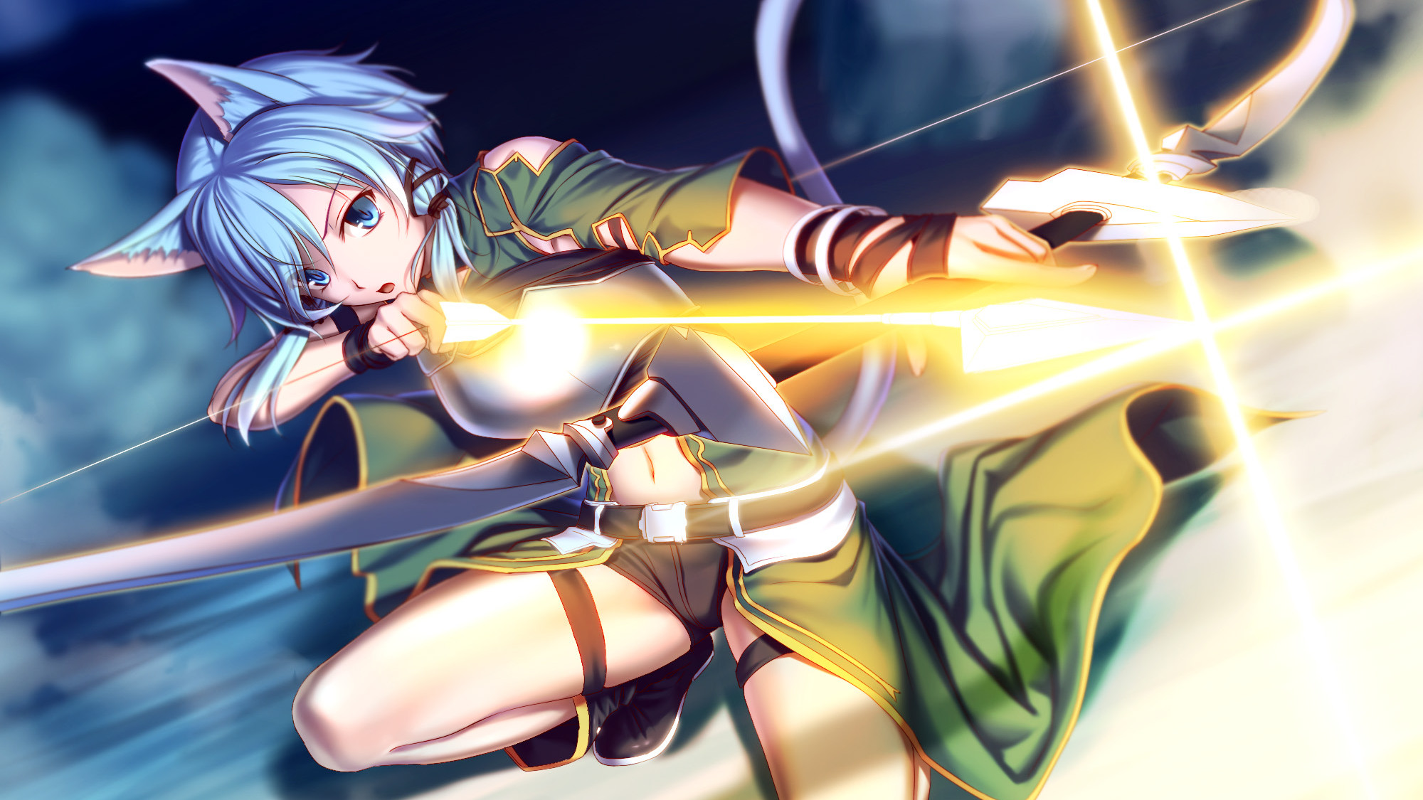 2000x1125 HD Wallpaper | Hintergrund ID:588294.  Anime Sword Art Online II