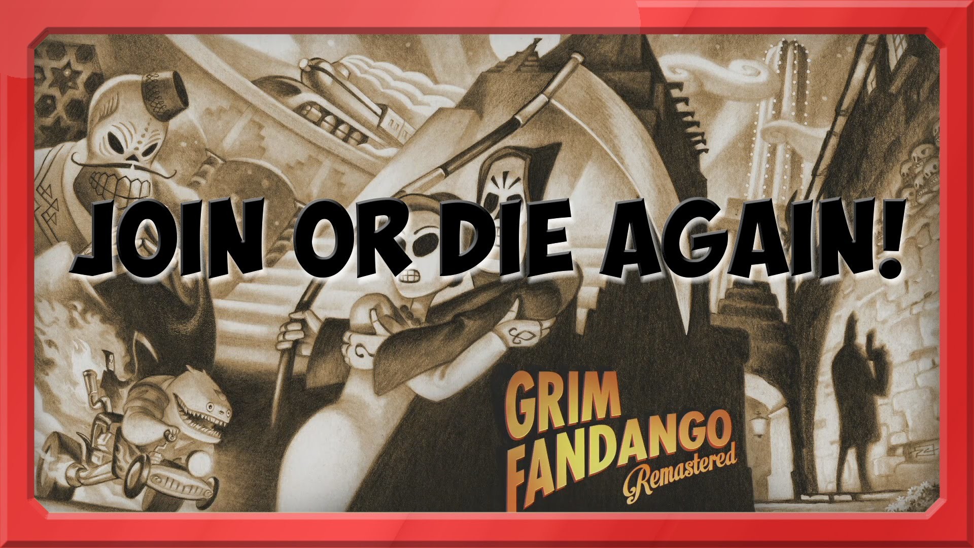 1920x1080 Join or die again - Trophy Achievement Guide Video - Grim Fandango  Remastered
