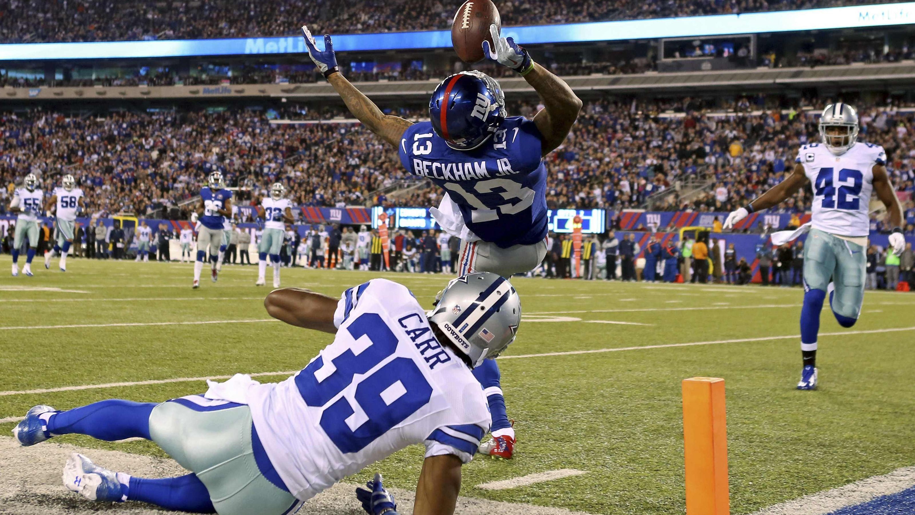 3200x1800 ... NFL: Odell Beckham Jr.'s one-handed catch among several in .
