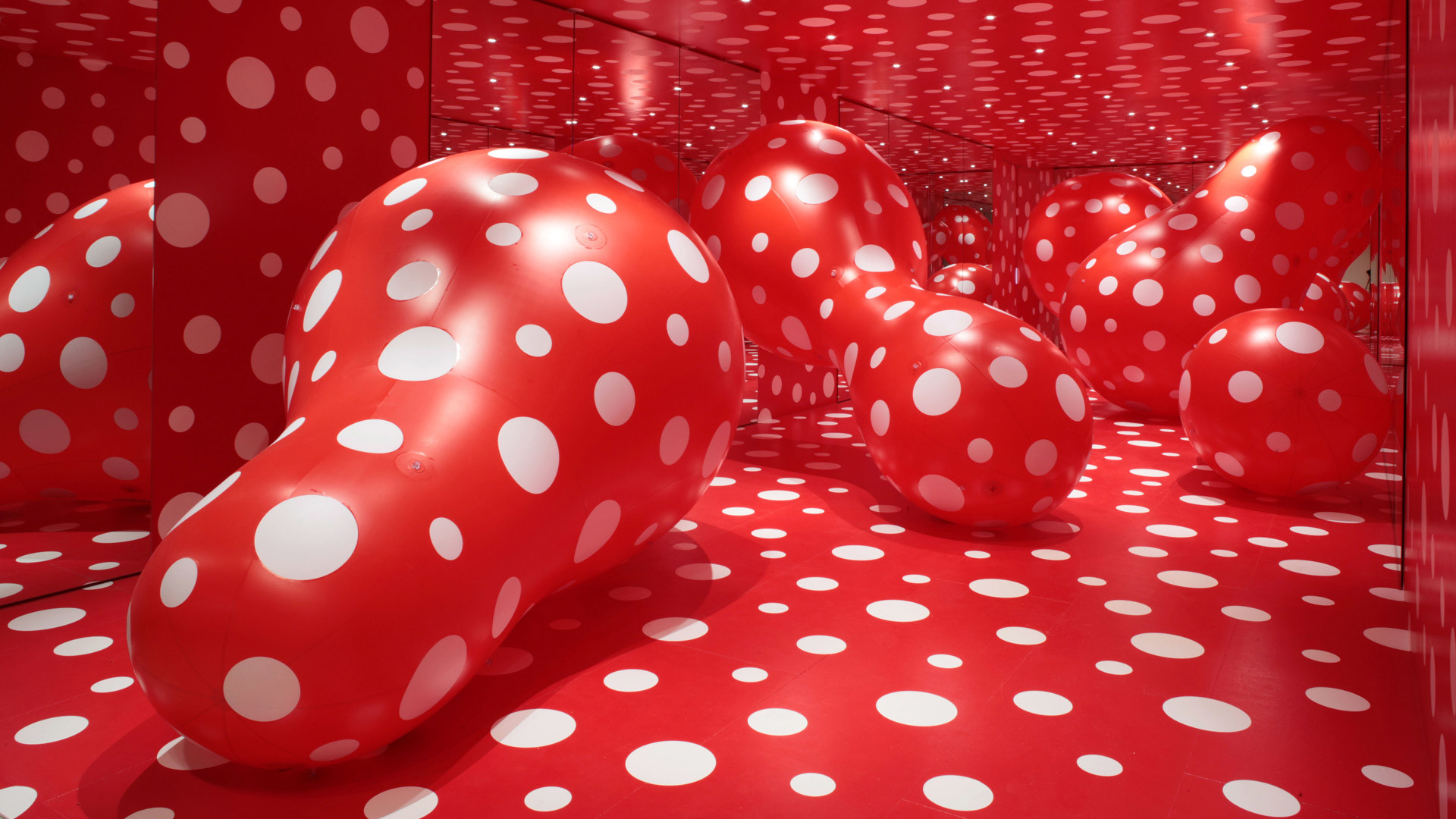 1920x1080 look now see forever-yayoi kusama-mental health. “