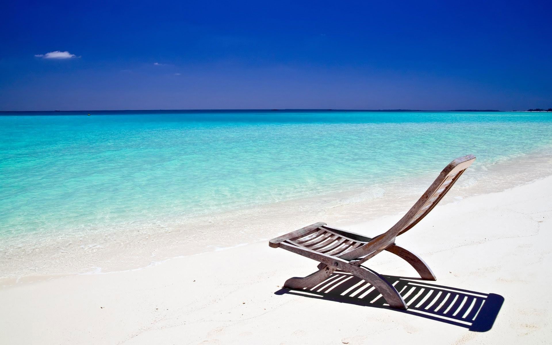 1920x1200 Umbrella beach chairs sun 1366x768 iwallhd wallpaper hd | Download Wallpaper  | Pinterest | Beach chairs and Wallpaper