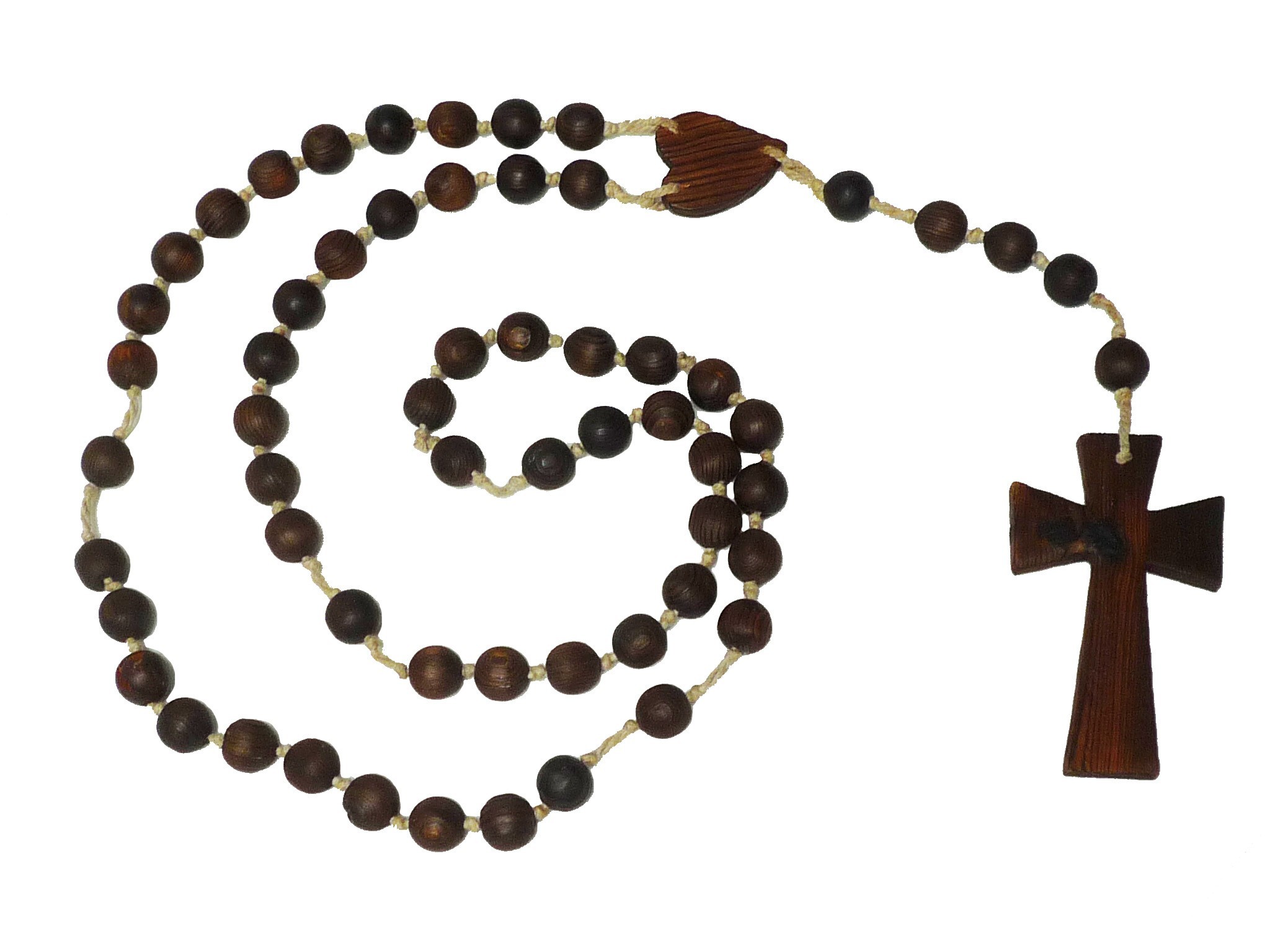 2048x1536 vintage wood rosary beads - Accessories - RUMMAGE