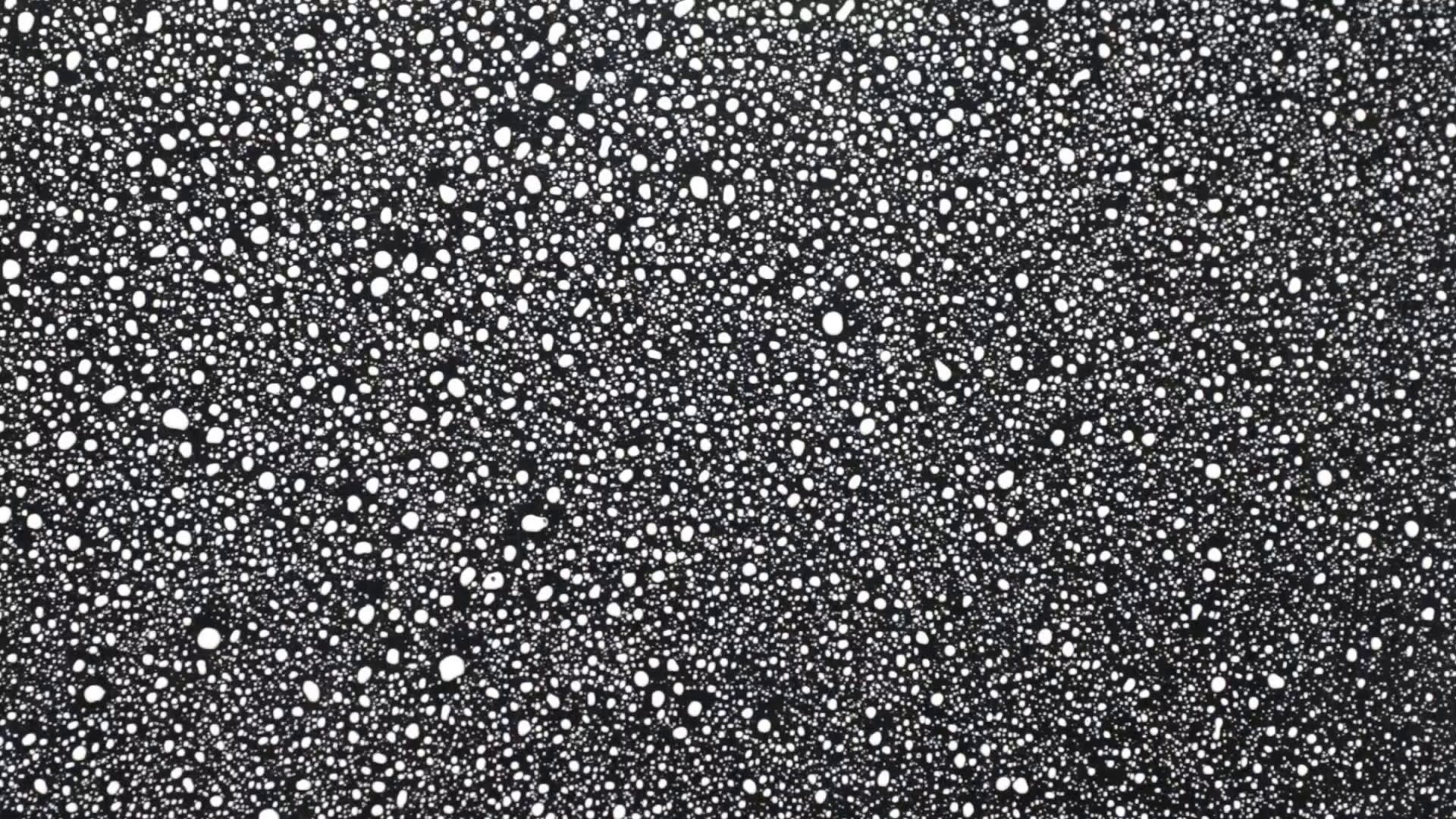 1920x1080 Beautiful background. White drops of rain on a black background. Raindrops  of white paint falling down on black glass. Stock Video Footage -  VideoBlocks