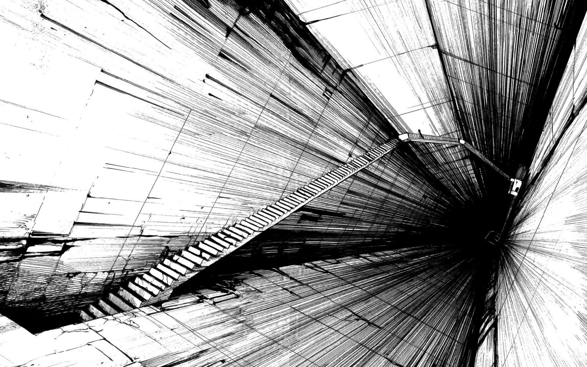 1920x1200 Black And White Abstract Wallpaper - Wallpapers Browse