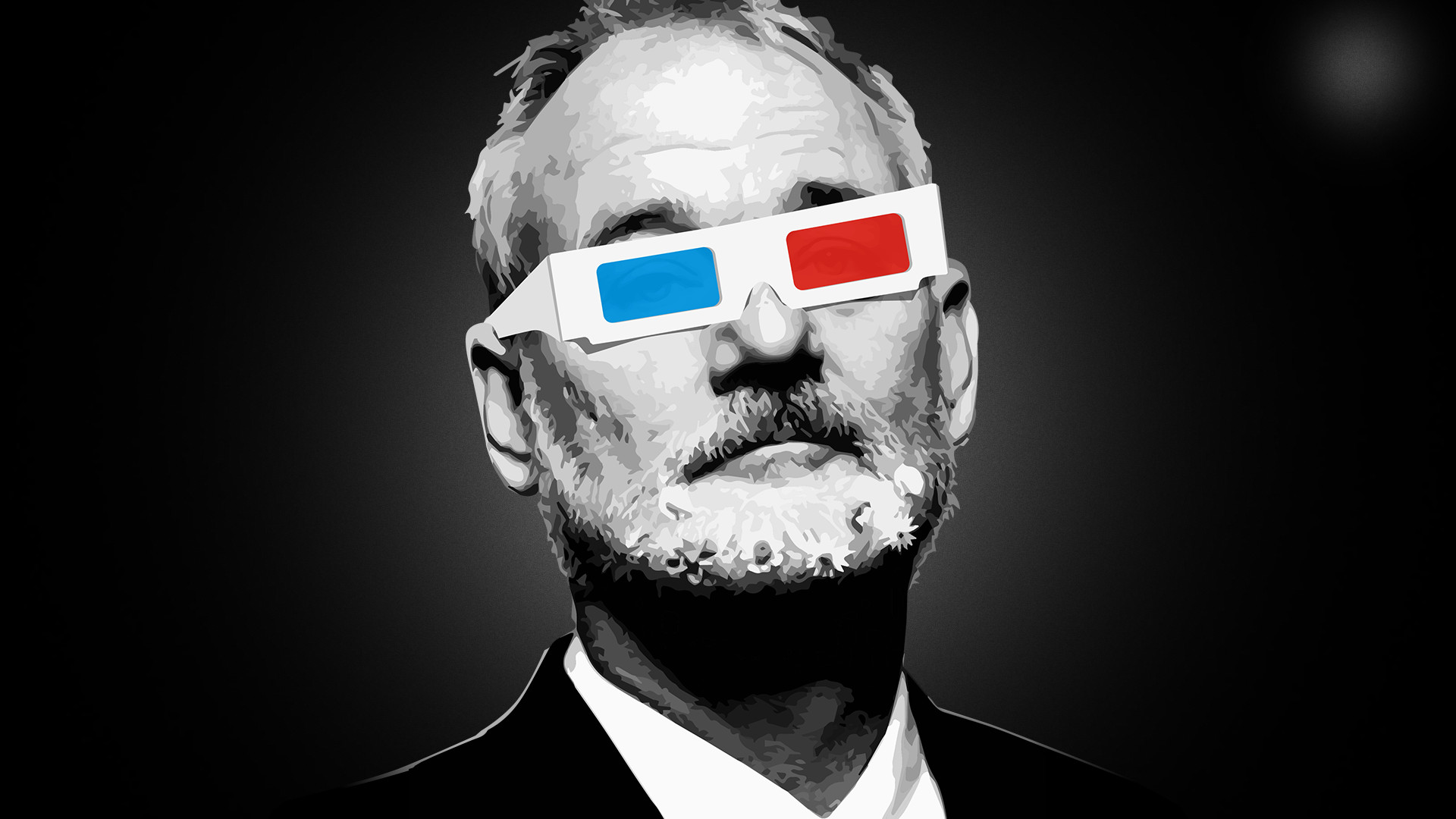1920x1080 as requestedAs requested, Bill Murray (in 3D glasses) theme.