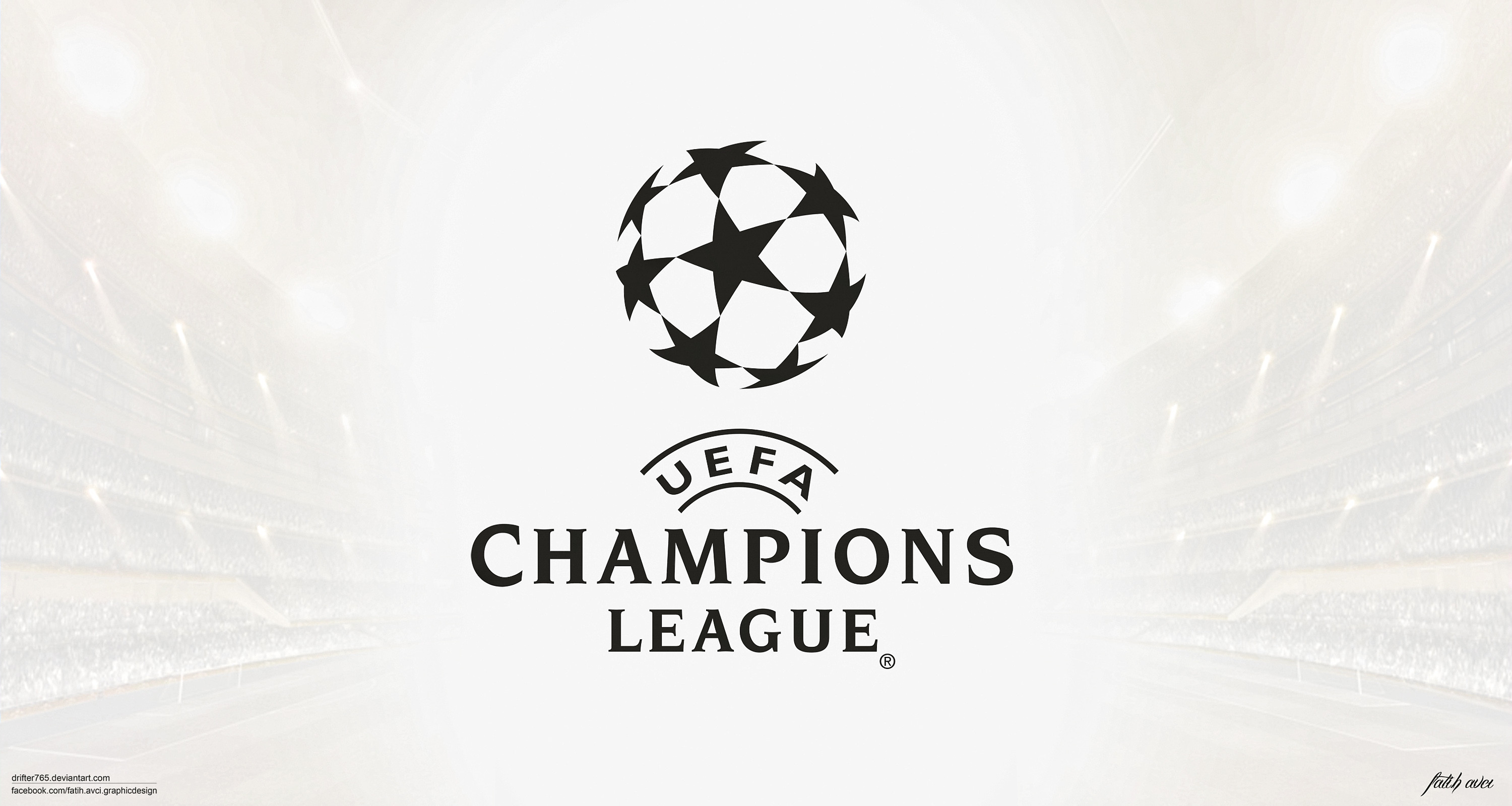 3000x1600 Uefa Champions League Logo Png