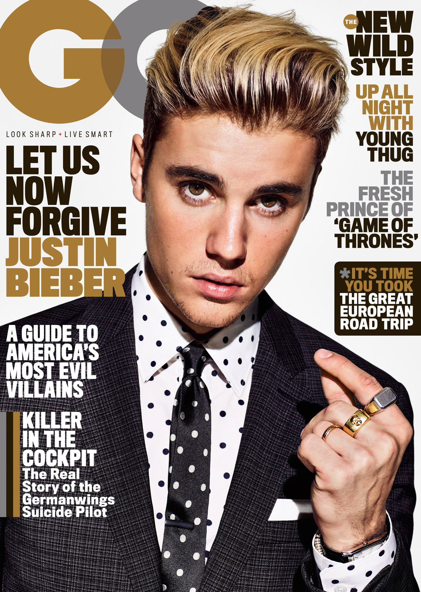 1423x2000 See All the Photos From Justin Bieber's First GQ Cover Shoot