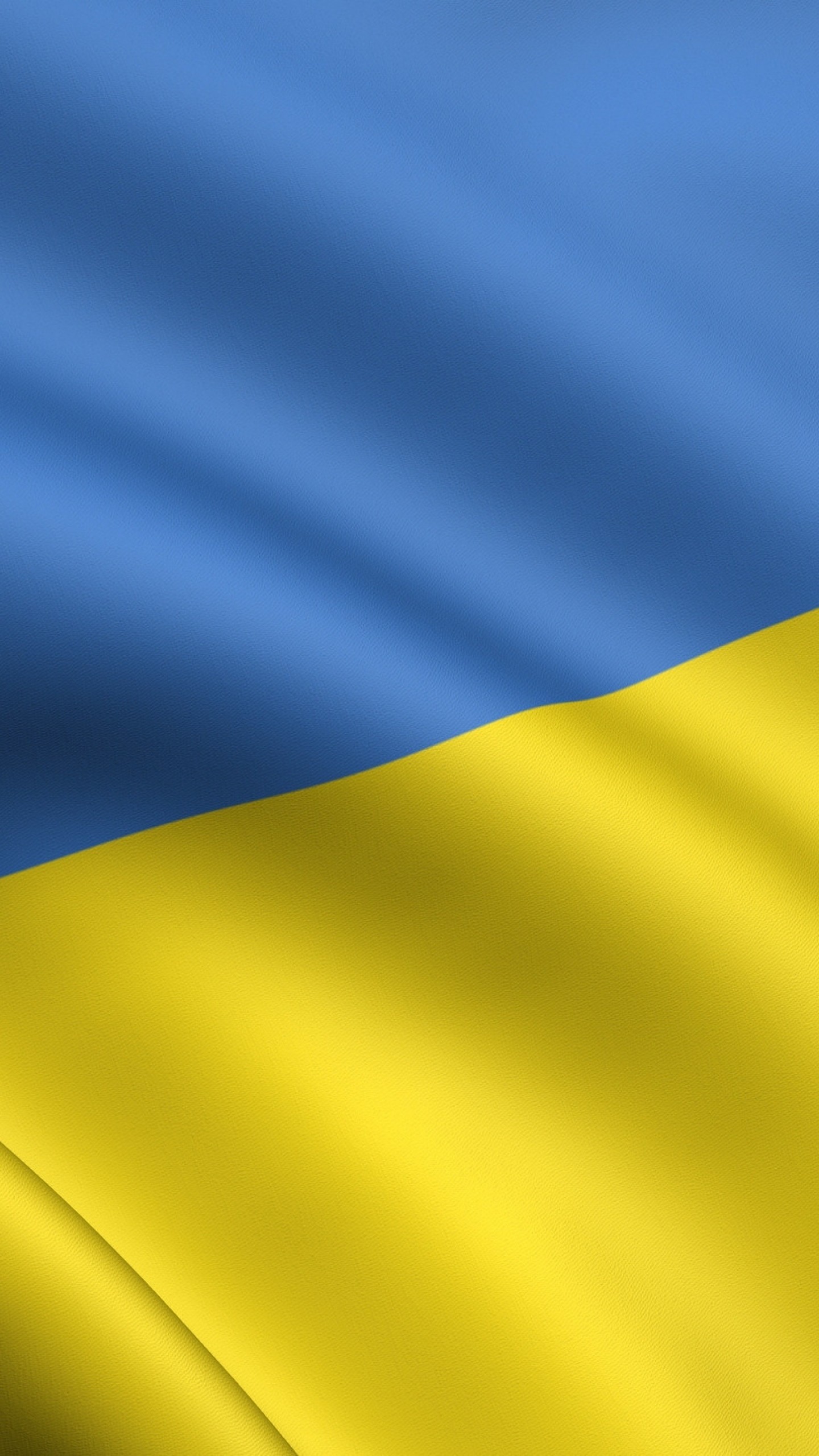 1440x2560 Preview wallpaper yellow, blue, flag, ukraine 