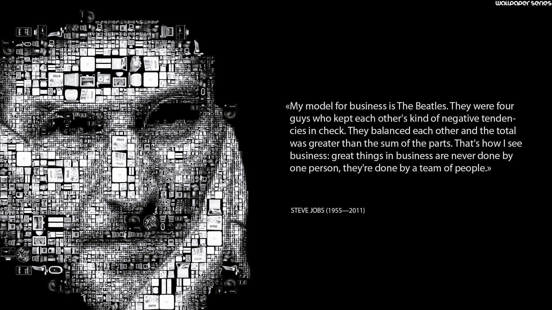 1920x1080 Steve Jobs Business Model Quotes Wallpaper 05857