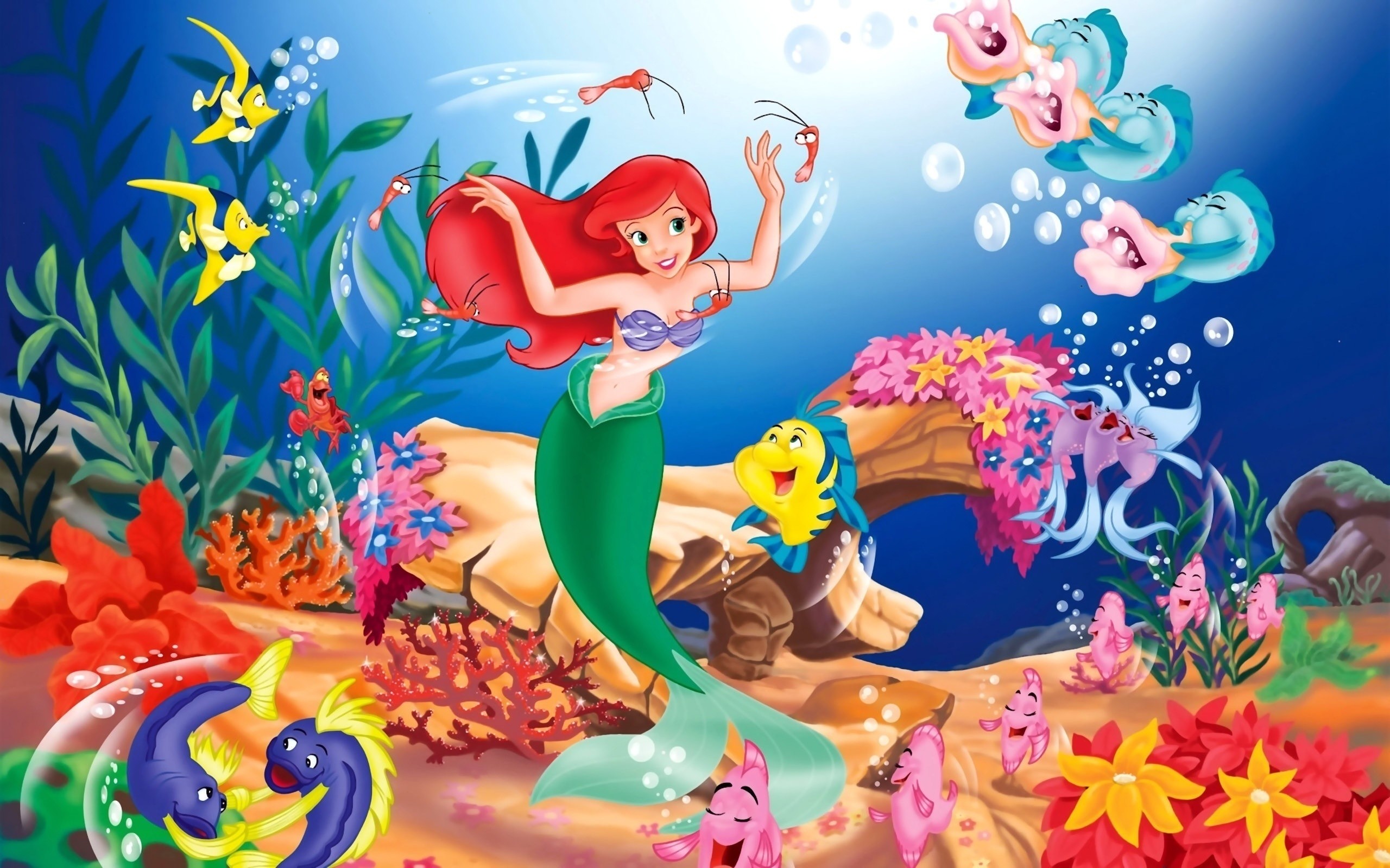 2560x1600 Film The Little Mermaid Bakgrund