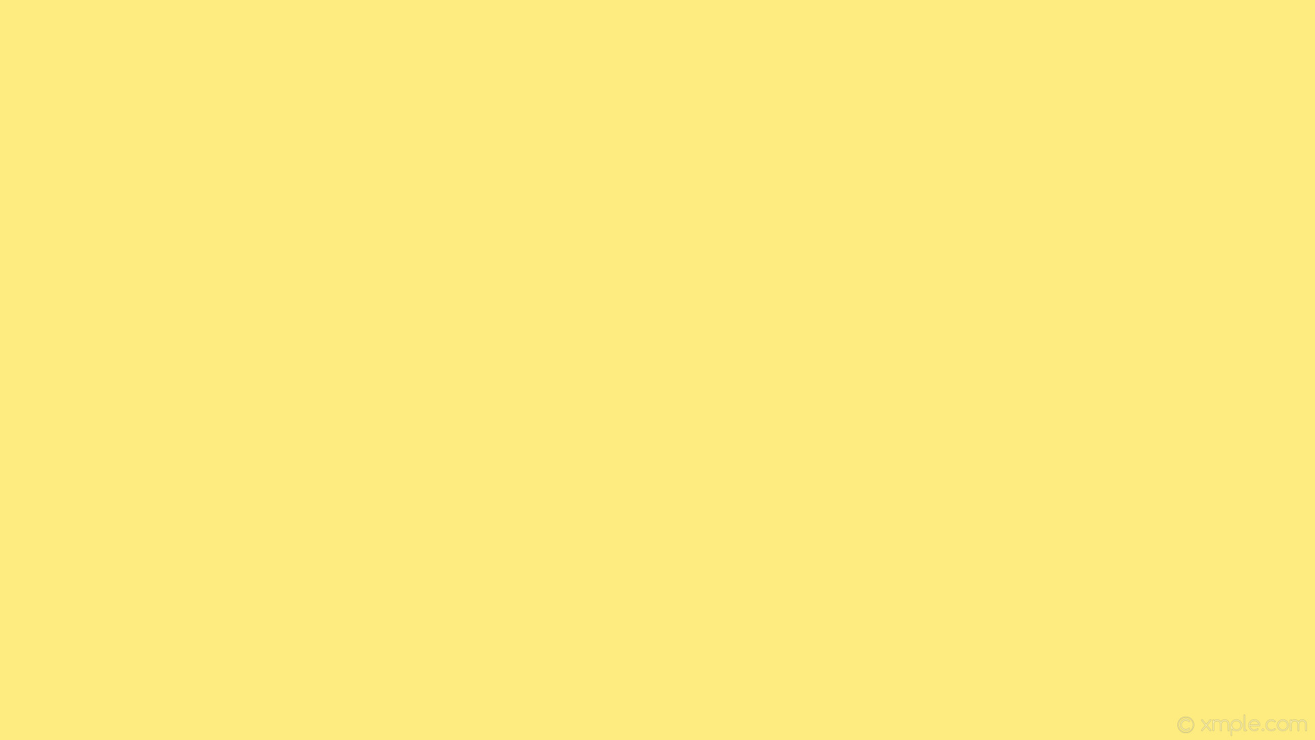 1920x1080 wallpaper one colour single solid color plain yellow #feec80