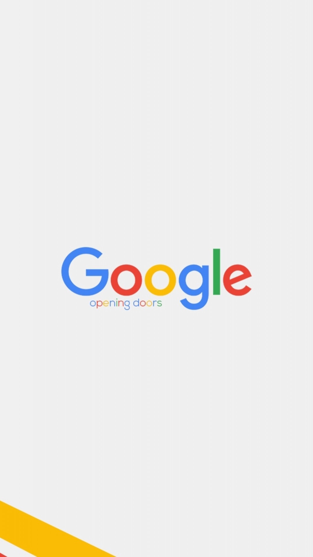 1080x1920 Google, Logo, Opening Doors, Colorful Stripes