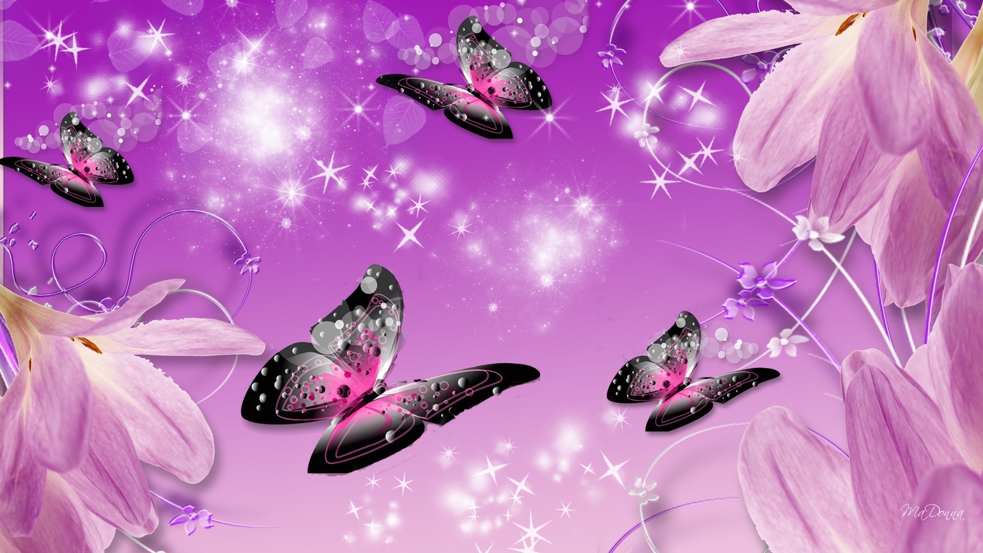 1920x1080 2880x1800 Pink Butterfly WallPaper HD - http://imashon.com/w/pink-butterfly- wallpaper -hd.html