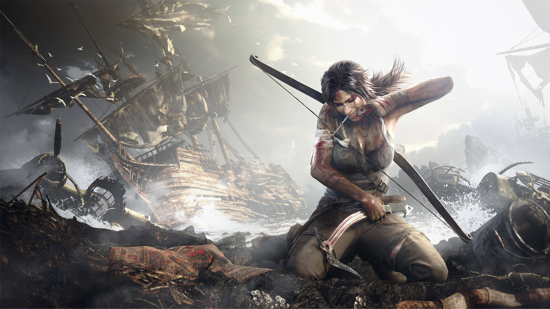 1920x1080 Der „Tomb Raider“-Film hÃ¤lt sich erzÃ¤hlerisch dicht an die Vorlage und  zeichnet ebenfalls den verzweifelten Ãberlebenskampf einer jungen Lara nach.