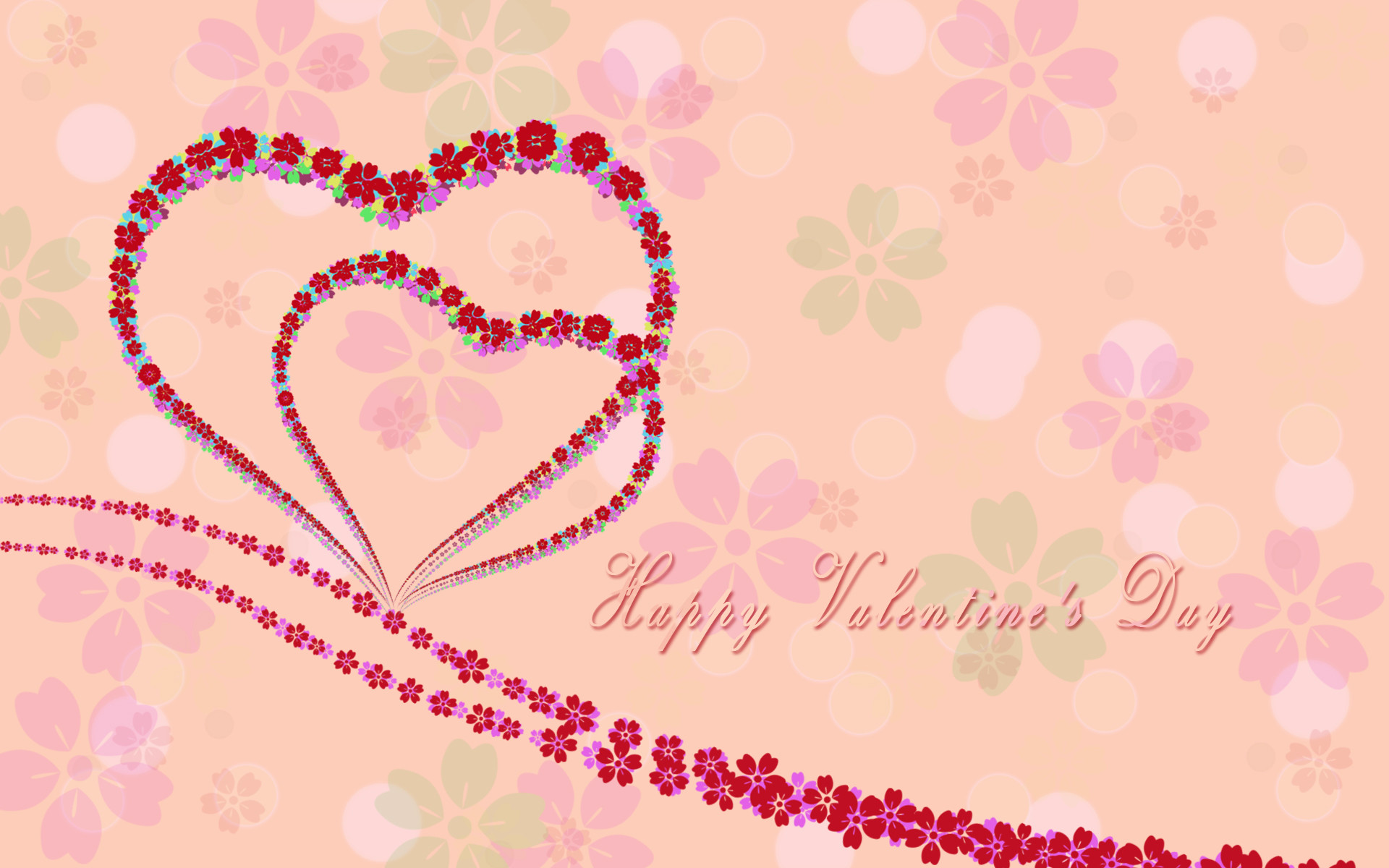 1920x1200 3d abstract wide happy valentines day image Wallpaper