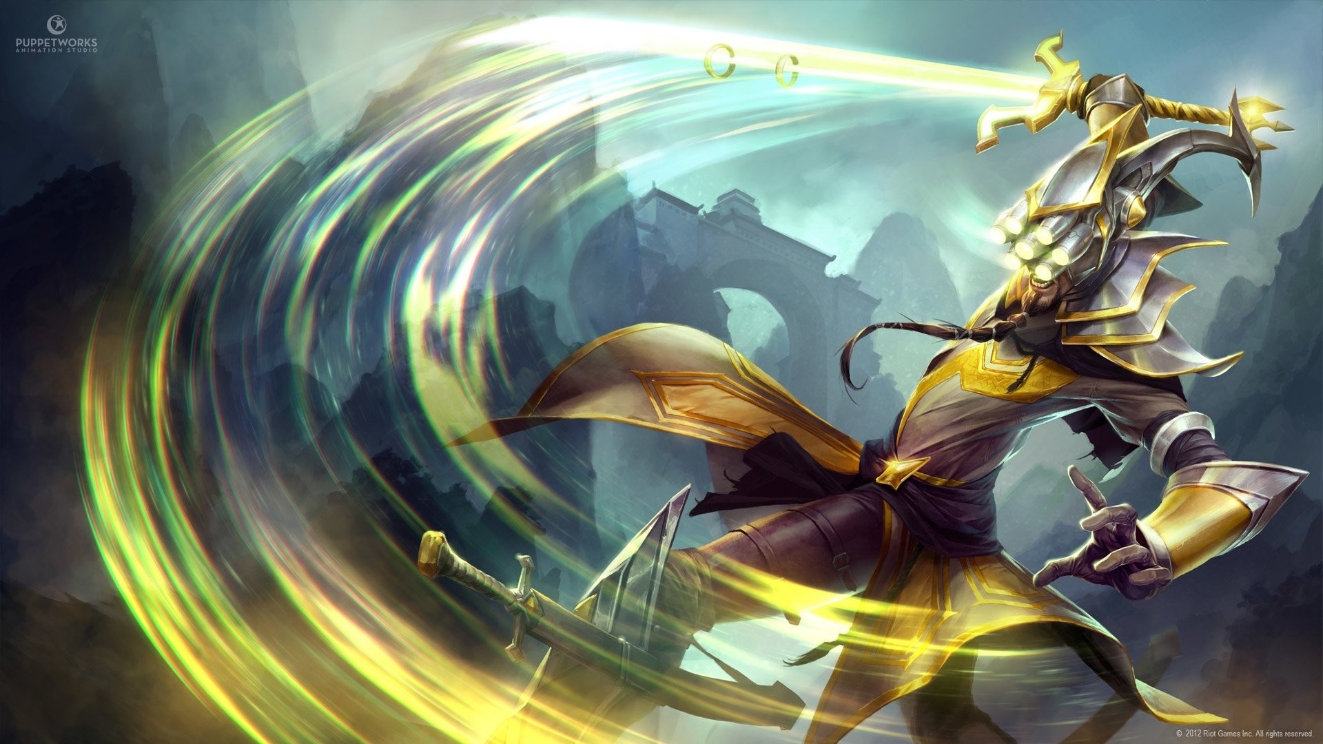 1920x1080 Title : 37 master yi (league of legends) hd wallpapers | background images.  Dimension : 1920 x 1080. File Type : JPG/JPEG