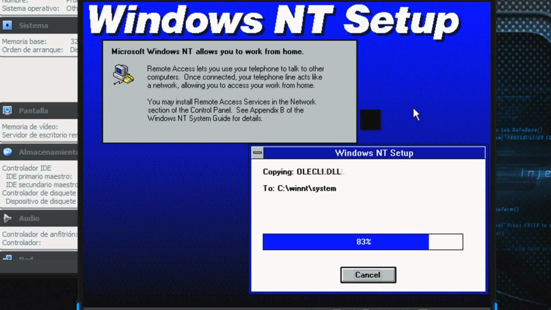 1920x1080 Como Instalar Windows NT 3.1 Workstation Build 528 RTM en Virtualbox