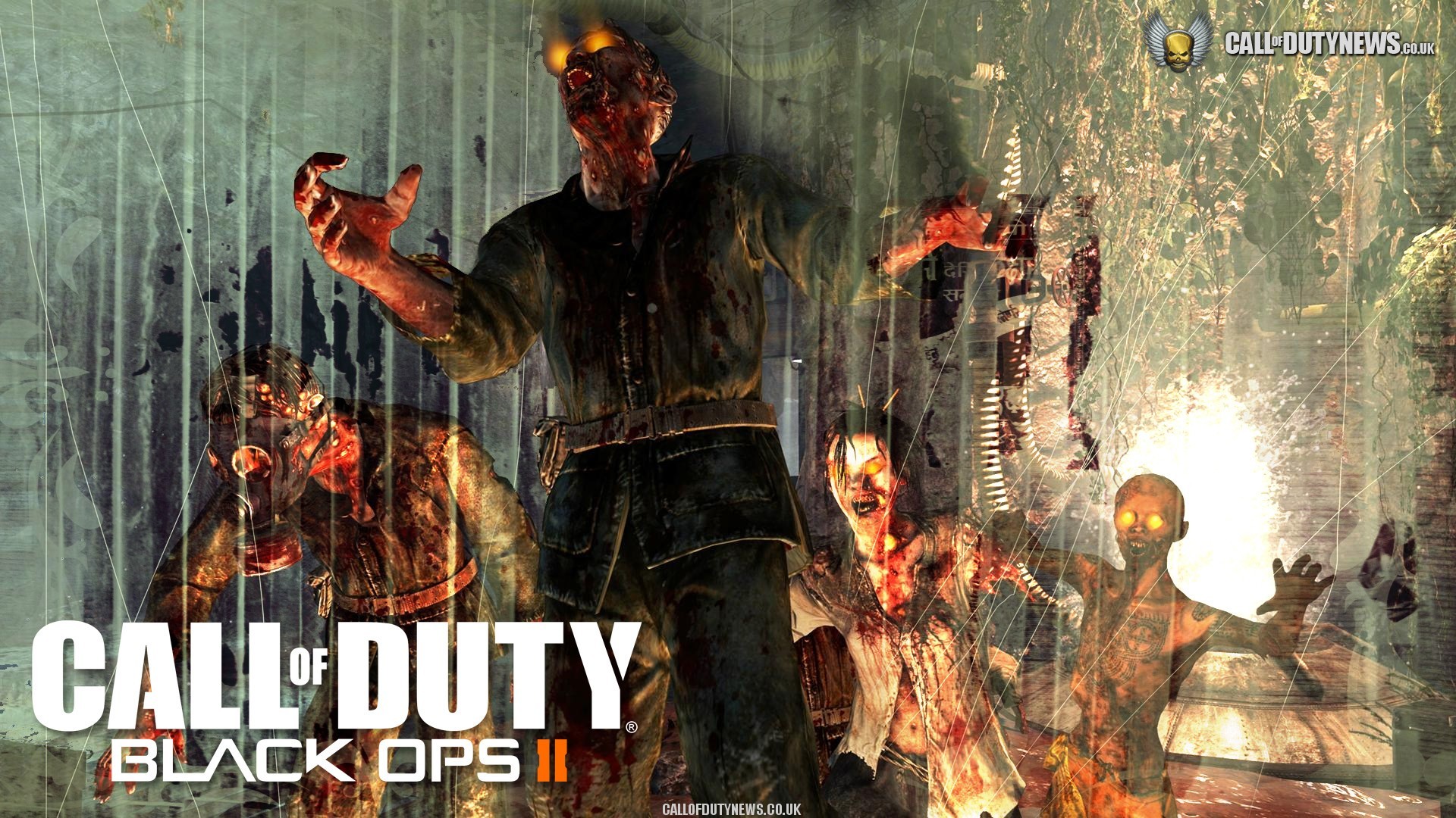 1920x1080 Call Of Duty Black Ops 2 Zombies Wallpaper