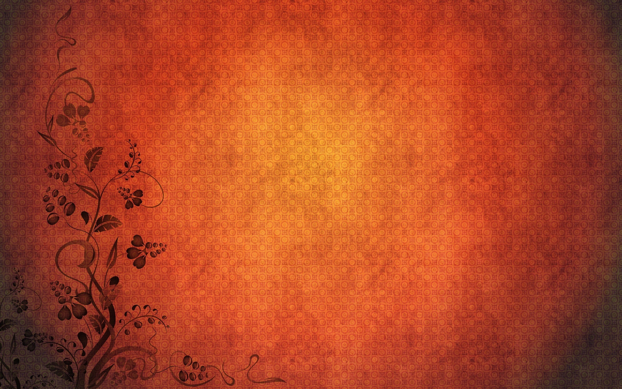 2560x1600 Minimalistic orange patterns simple background textures wallpaper