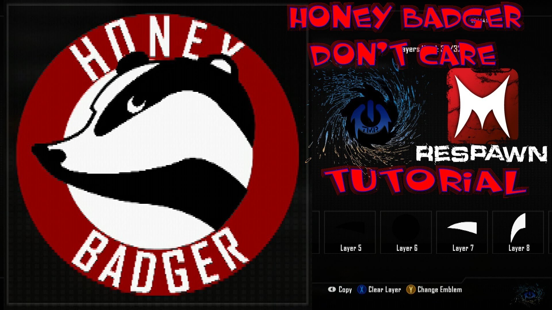 1920x1080 Black Ops 2 - Honey Badger Best Emblem Tutorial ( Crazyass ) Pl.....