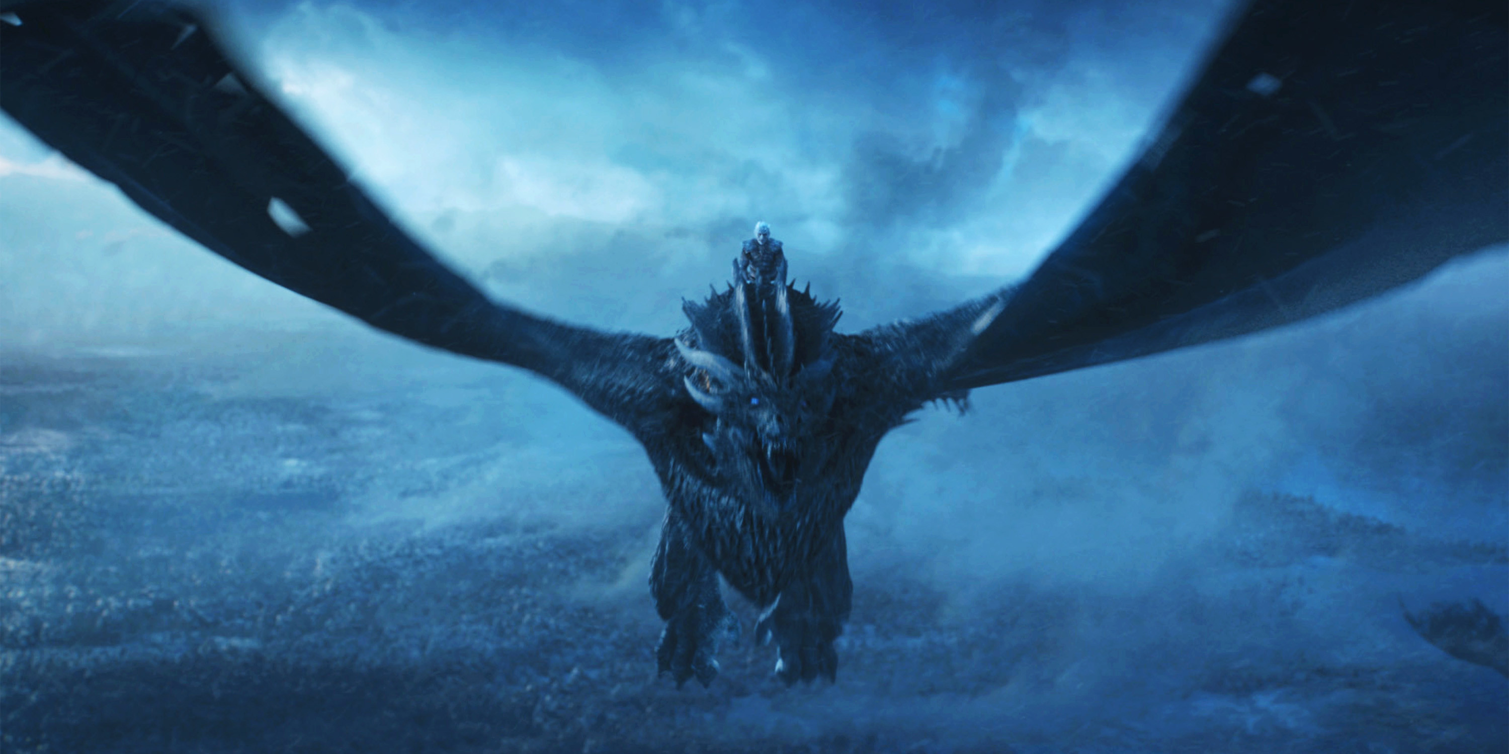 3000x1500 Is Viserion an Ice Dragon on 'Game of Thrones?' - The Night King's Dragon  GoT