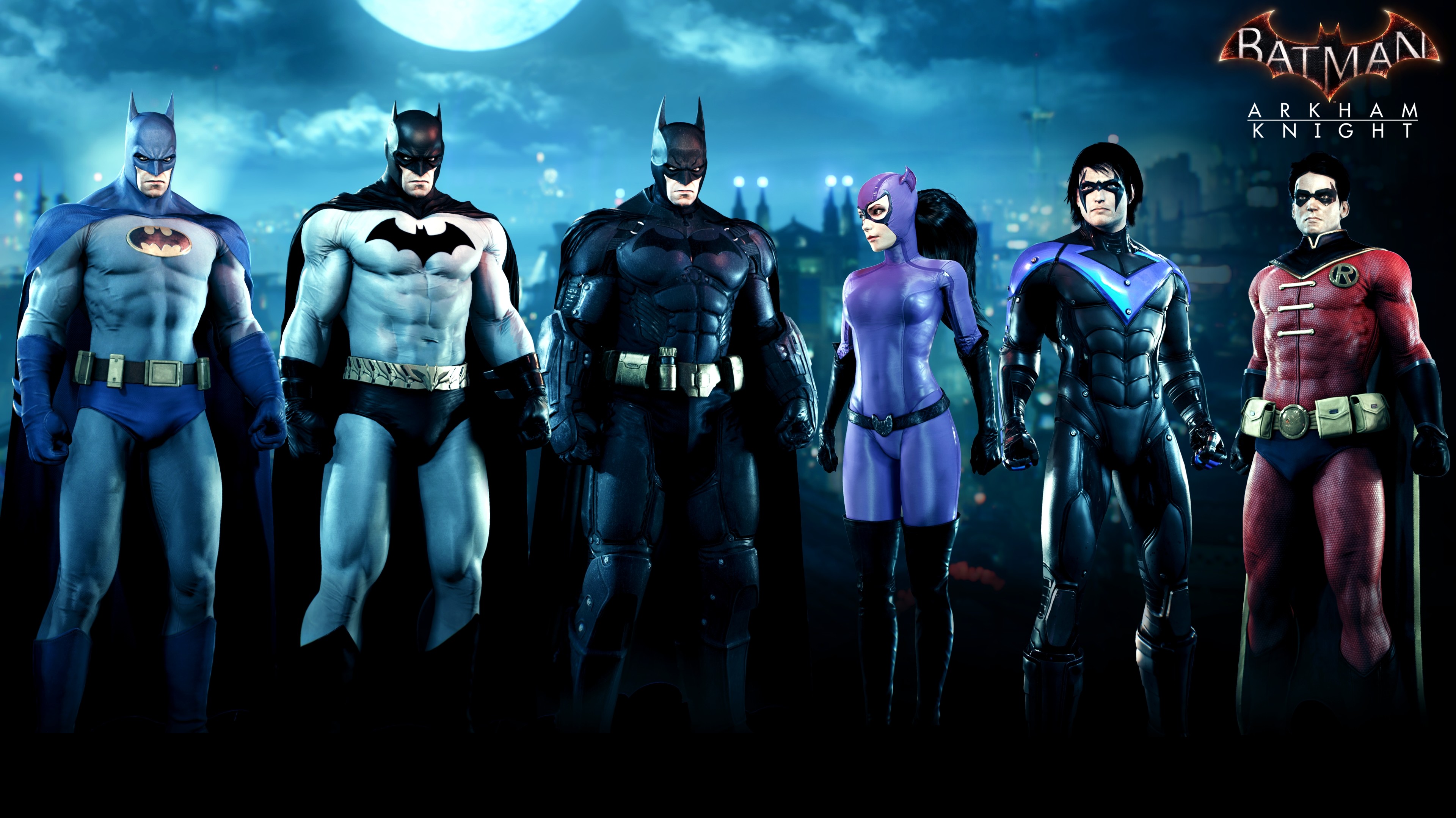 3840x2160 Batman Arkham Knight Trailer, Nightwing Wallpaper, Black Batman, Wallpaper  Free Download, Knights, Catwoman, Video Games, 1990s, Origins