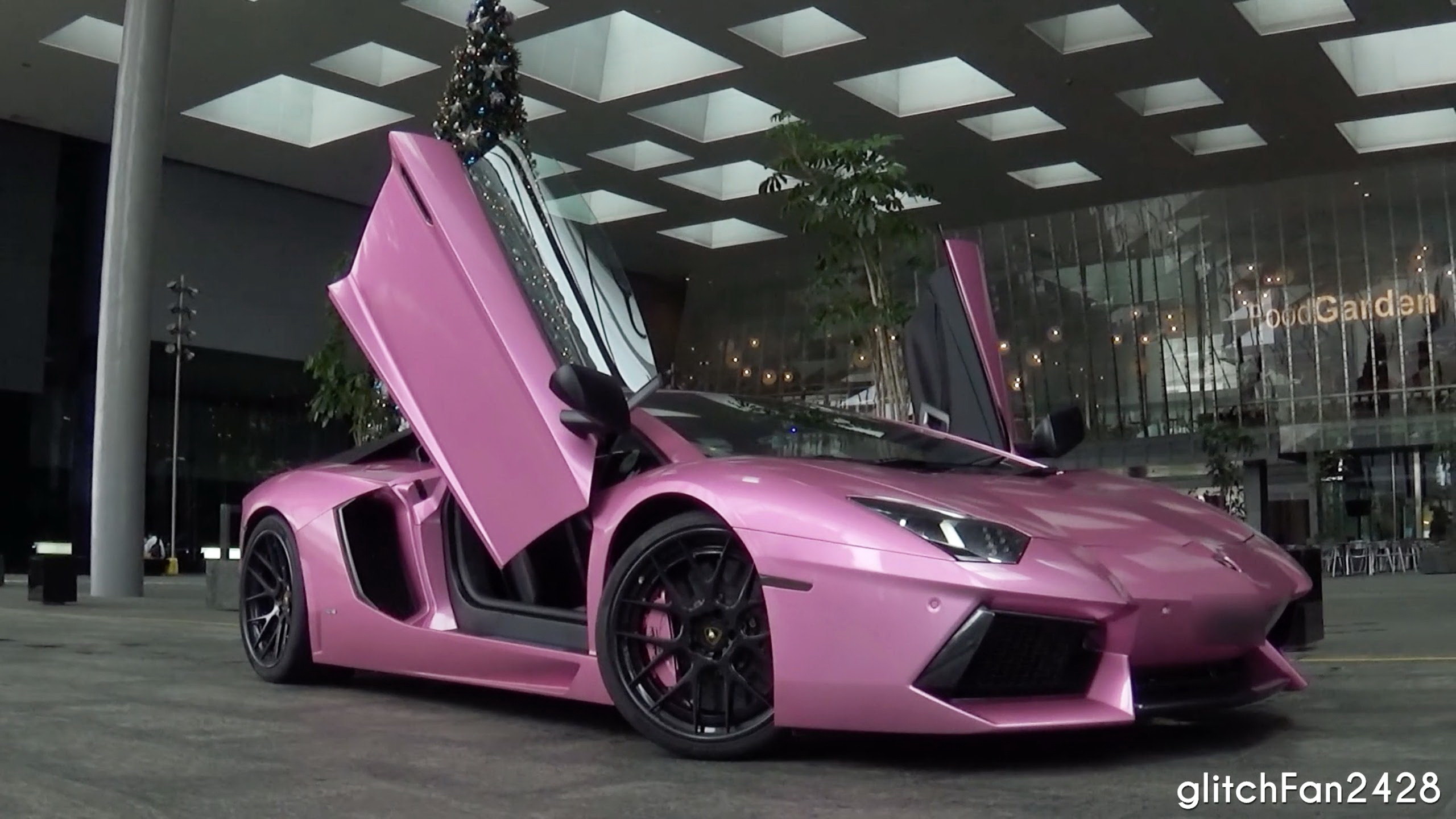 2560x1440 Pink Lamborghini Aventador Wallpaper Hd Background Wallpaper