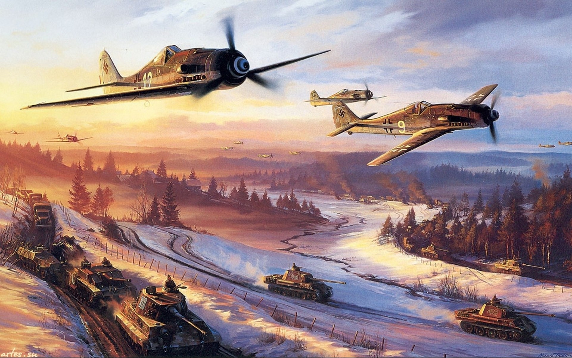 1920x1200 Military Aircraft Wallpapers Paintings Backgro #21040 Wallpaper .