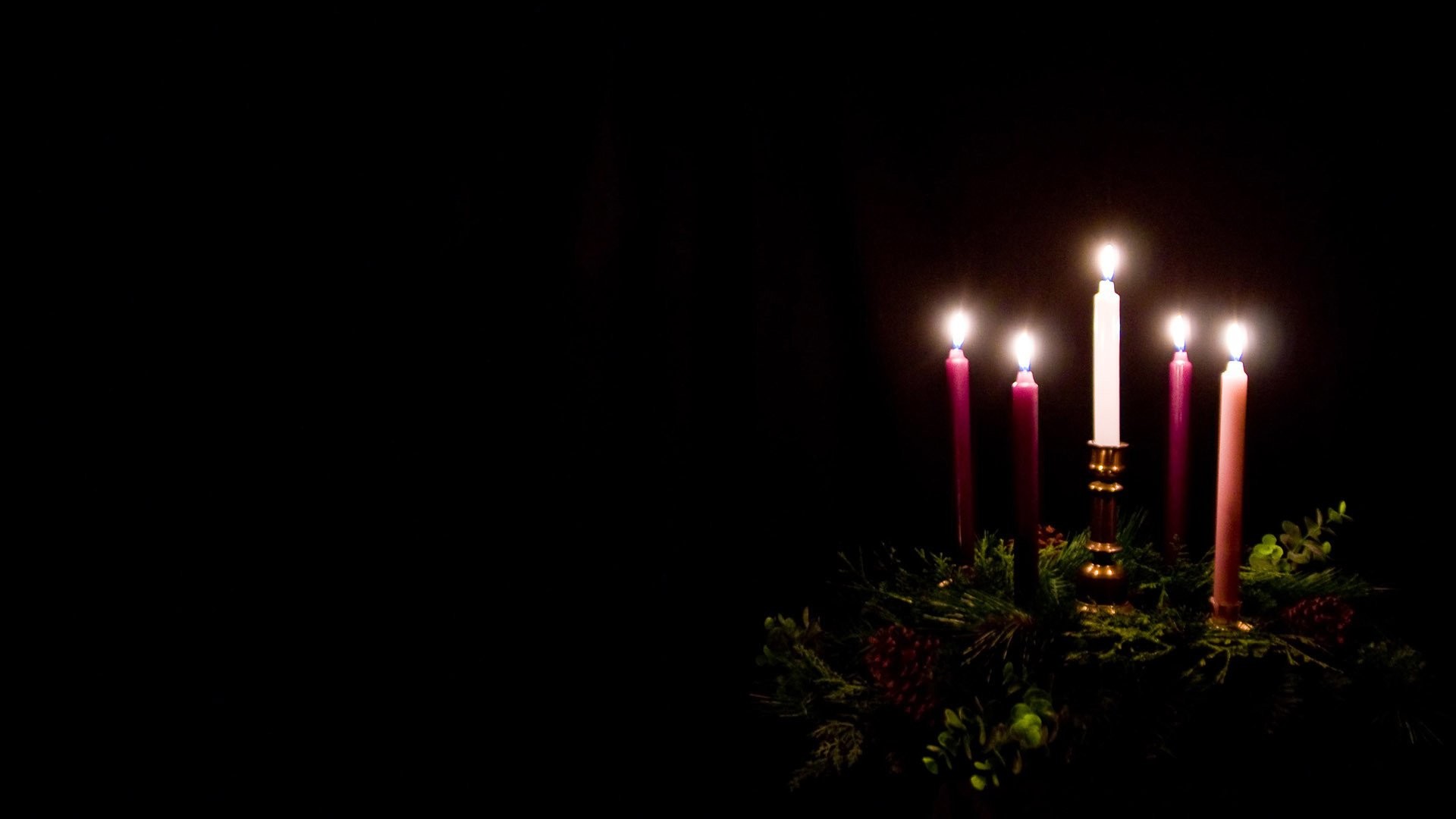 1920x1080 free advent backgrounds, candles, christmas