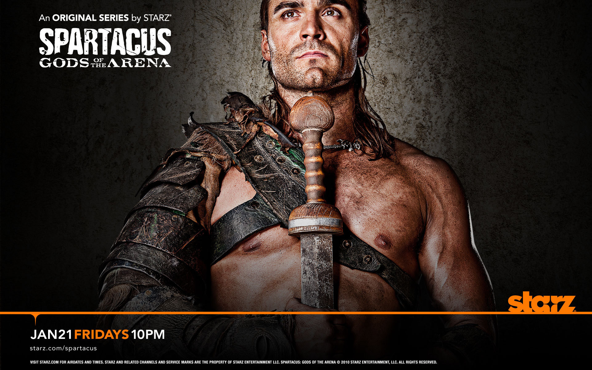 1920x1200 Dustin Claire in the role of Spartacus