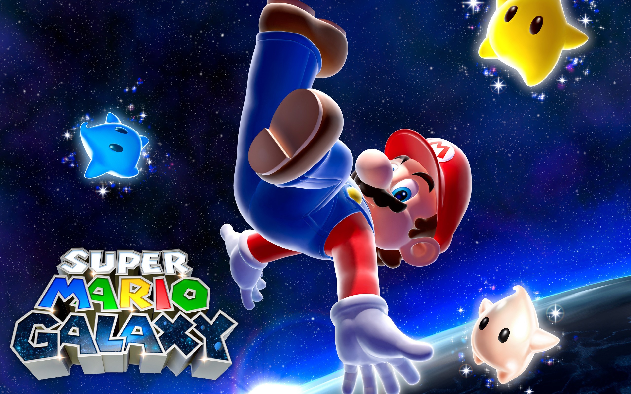 2560x1600 Super Mario Galaxy HD Wallpapers