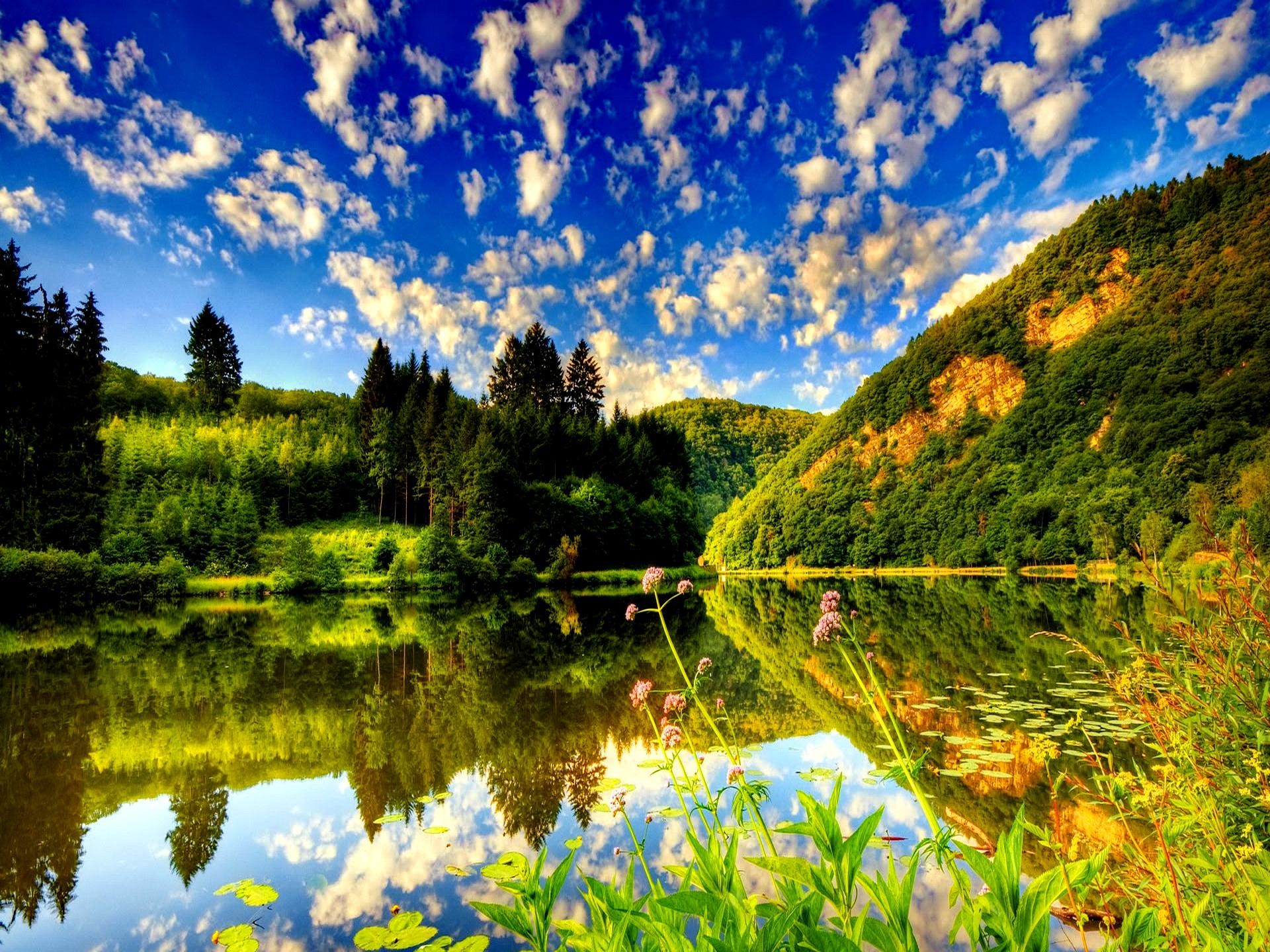 1920x1440 Lake summer nature wallpaper With Resolutions 1920Ã1440 Pixel