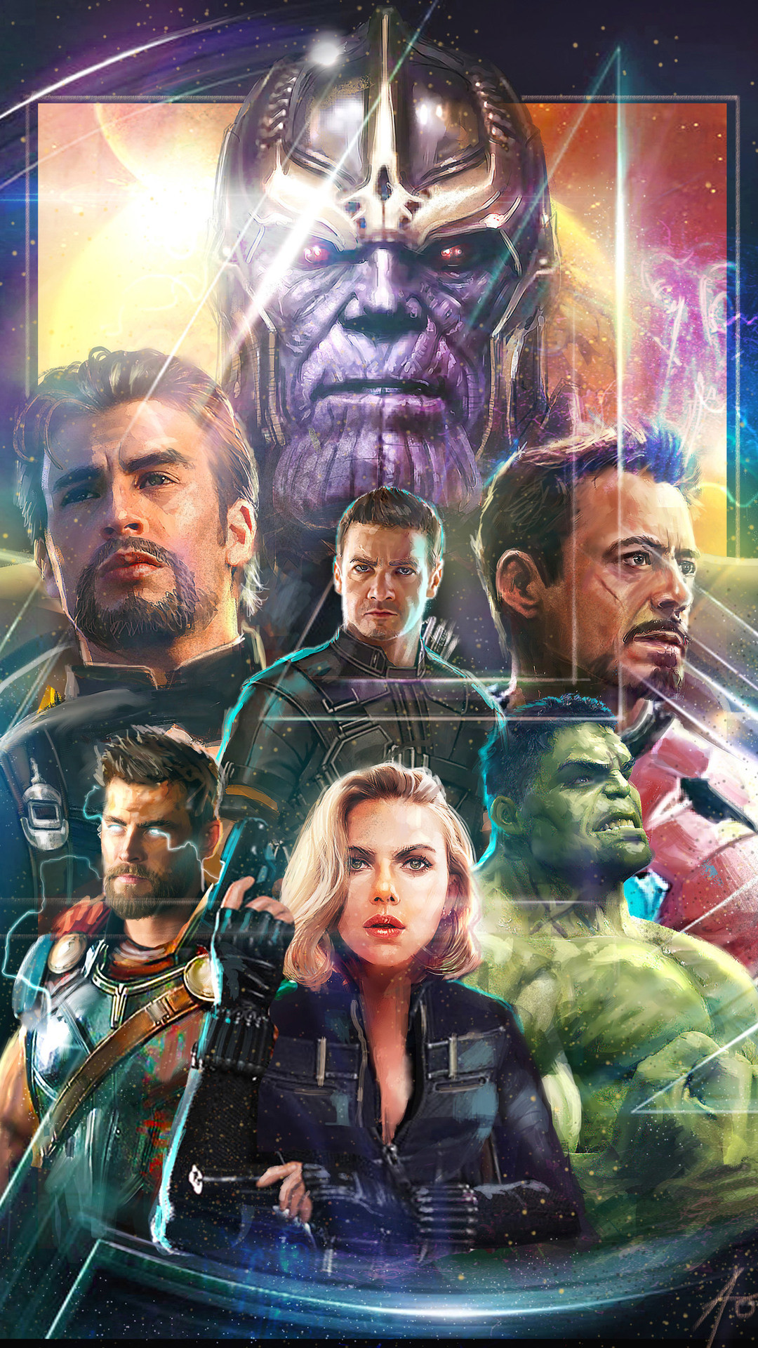 1080x1920 Avengers Infinity War