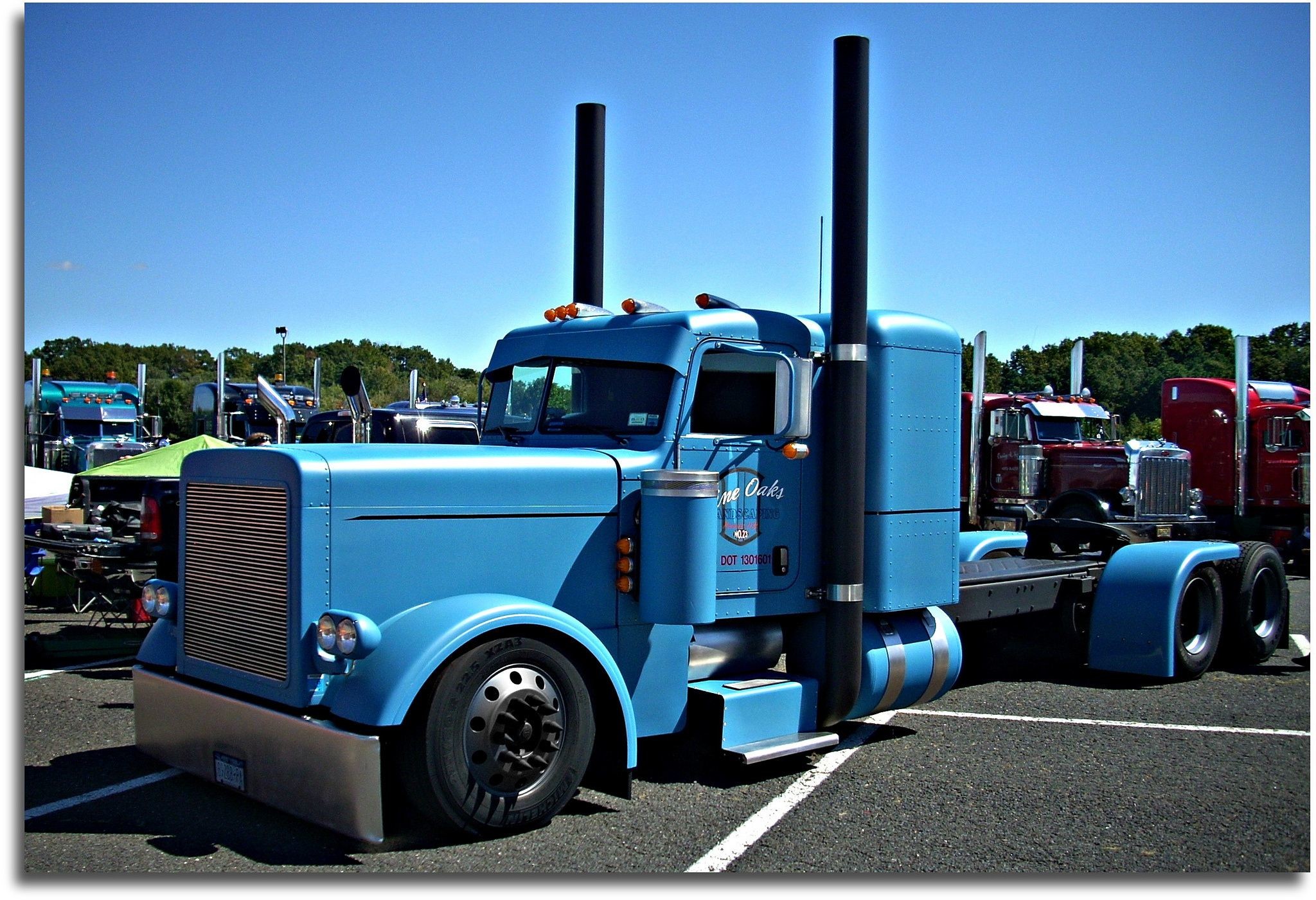 2048x1400 peterbilt 359 show trucks | peterbilt truck 359 custom tractor semi rigs  rig wallpaper background