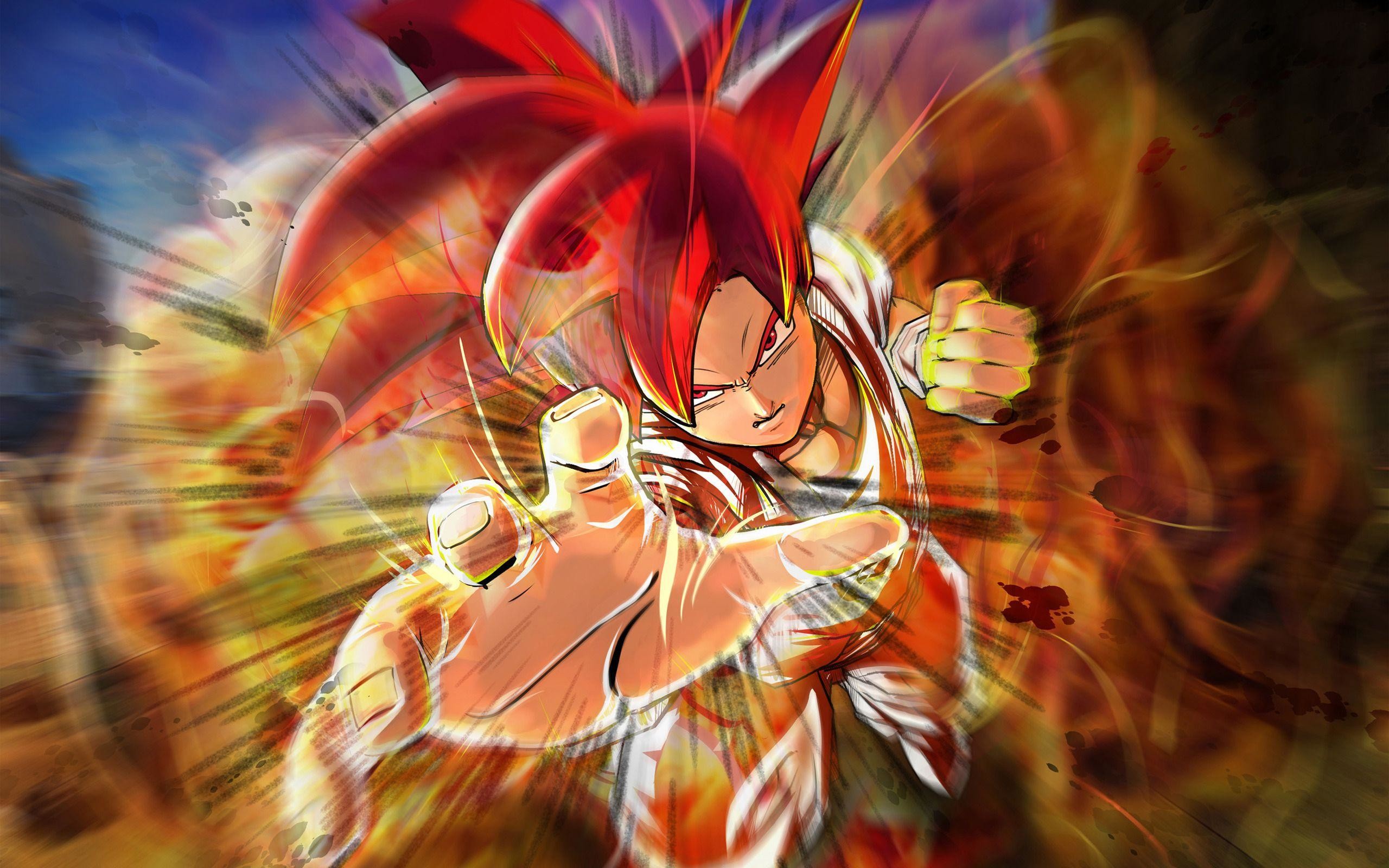 2560x1600 Anime Wallpaper: Dragon Ball Z Wallpaper Goku Super Saiyan God .