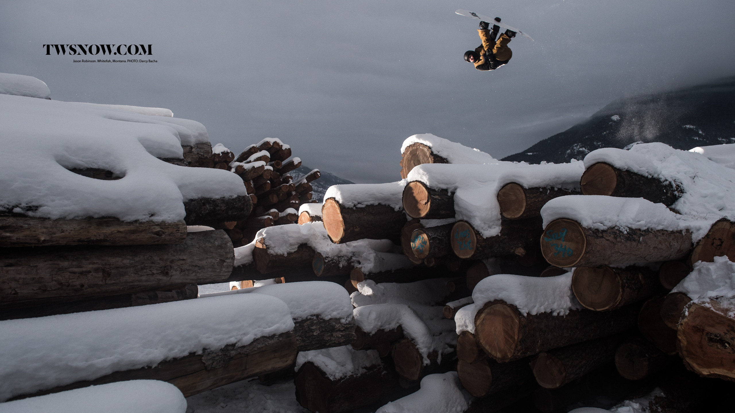 2560x1440 Wallpaper Wednesday: Ozzy Henning and Jason Robinson in Whitefish, MT |  TransWorld SNOWboarding