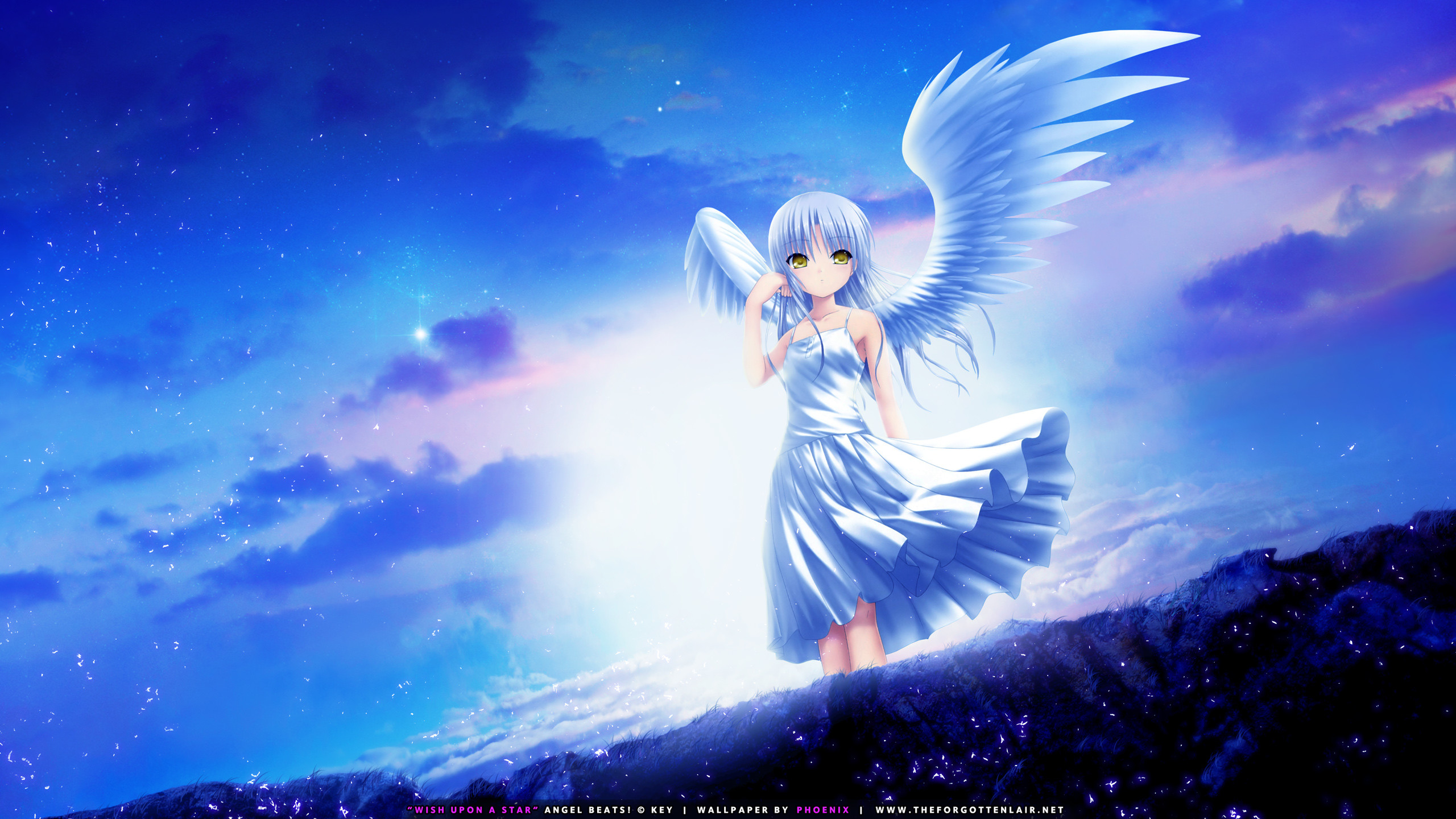 2560x1440 Tags: Anime, P.A. Works, KEY (Studio), Angel Beats!,