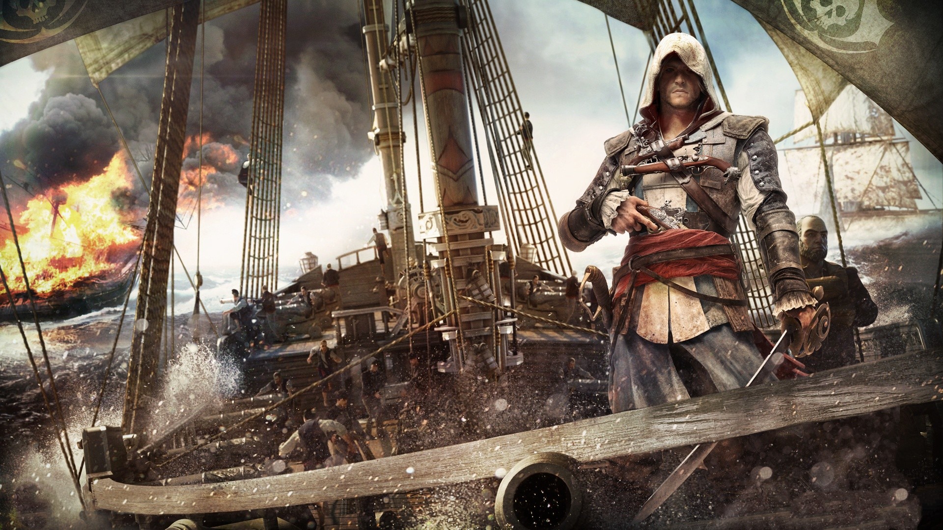 1920x1080 Assassin's Creed Black Flag Background Full HD.
