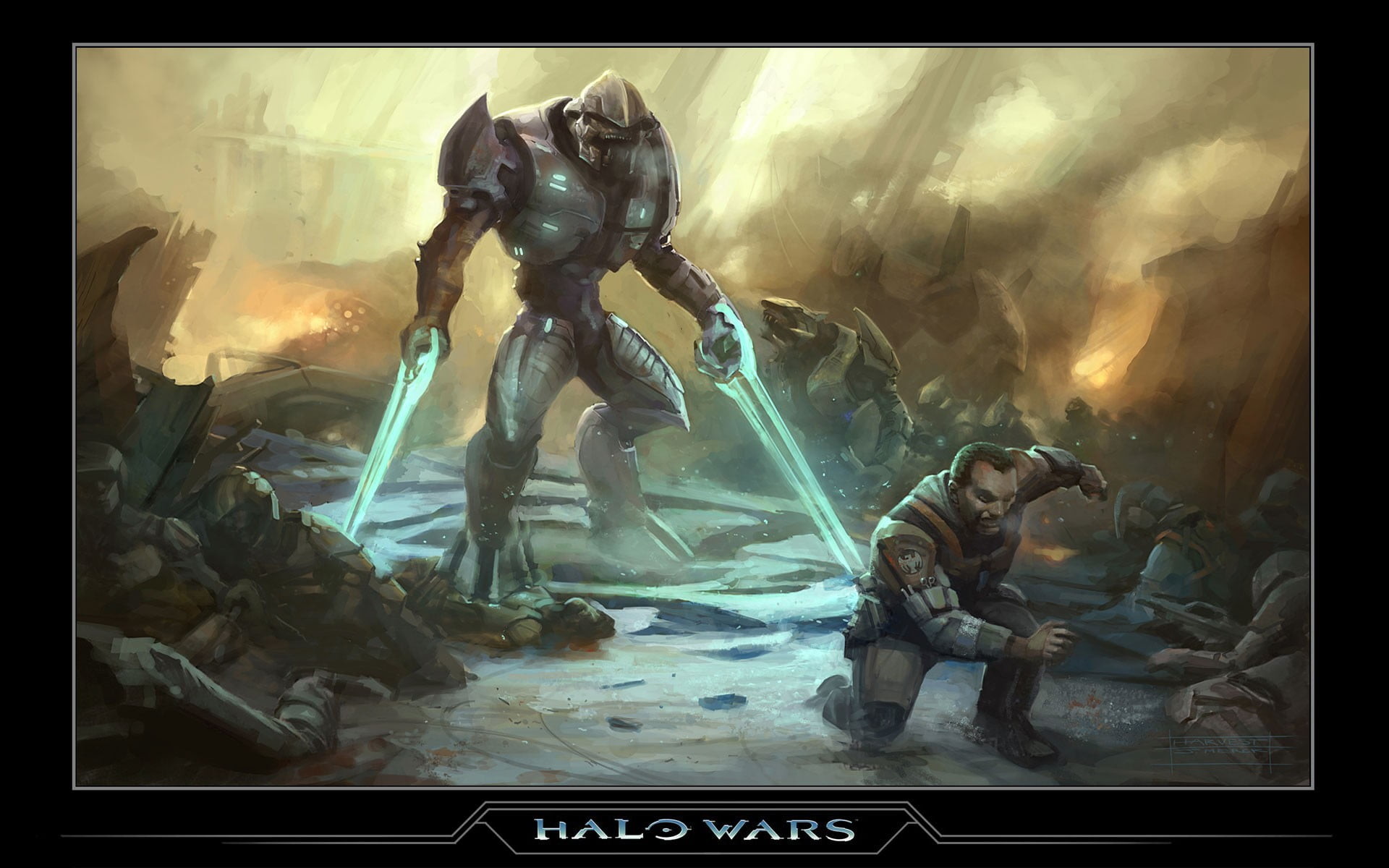 1920x1200 Halo Wars wallpaper HD wallpaper