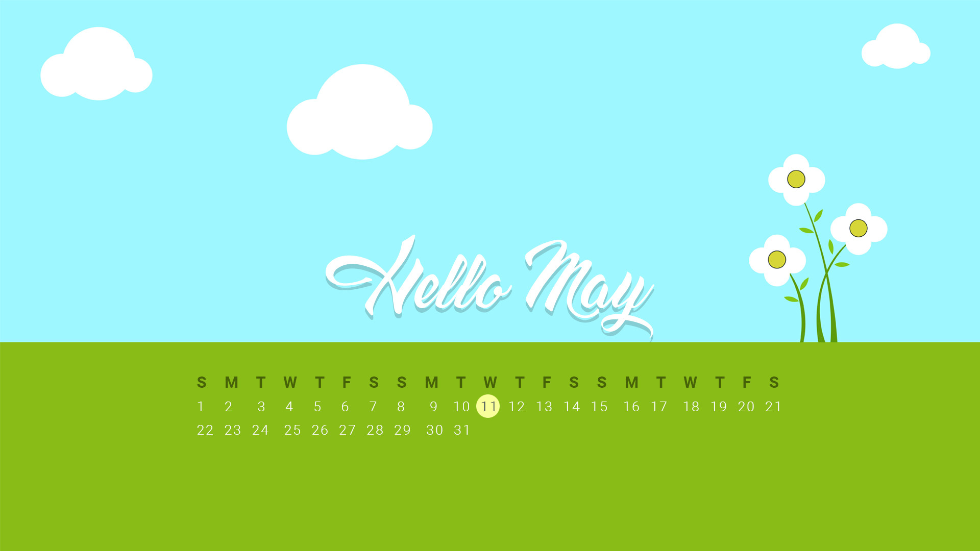 1920x1080 may 2016 calendar for desktop wallpaper