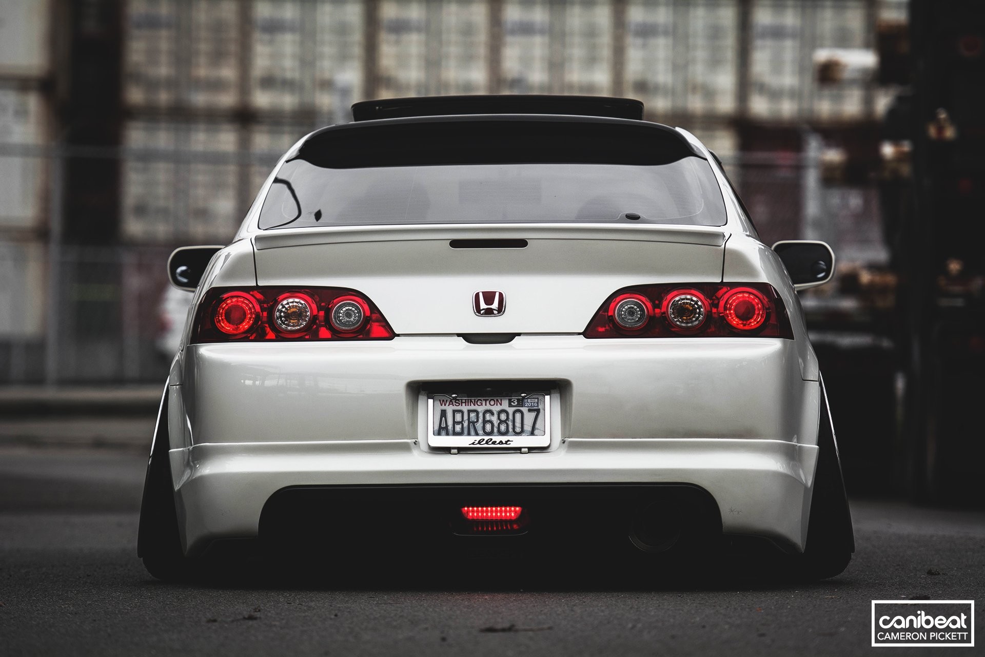 1920x1280 White Acura RSX Type S Compact Car Wallpaper
