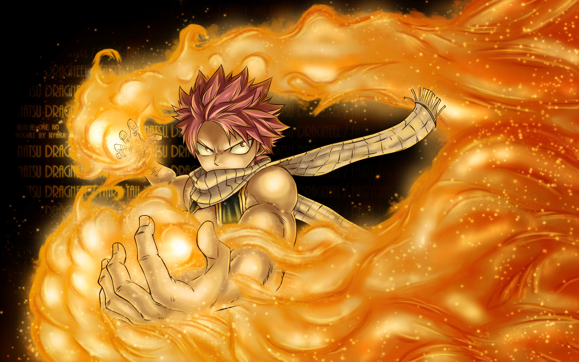 1920x1200 natsu dragneel fire flame fairy tail anime hd wallpaper image picture .