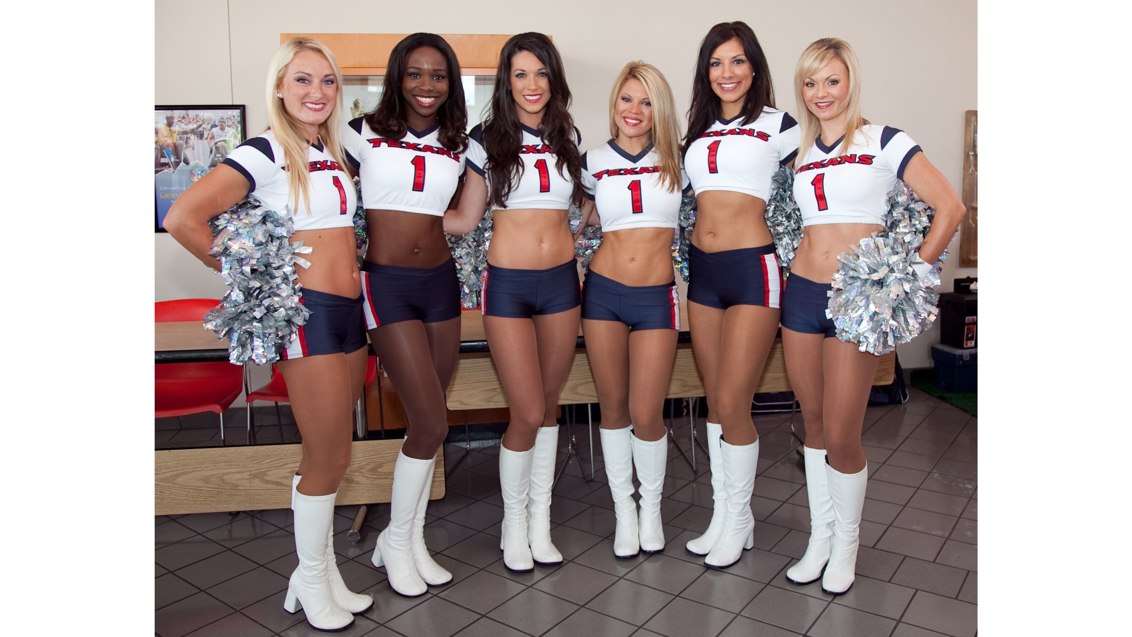 3840x2160 2014 Houston Texans Cheerleaders 4K Wallpaper
