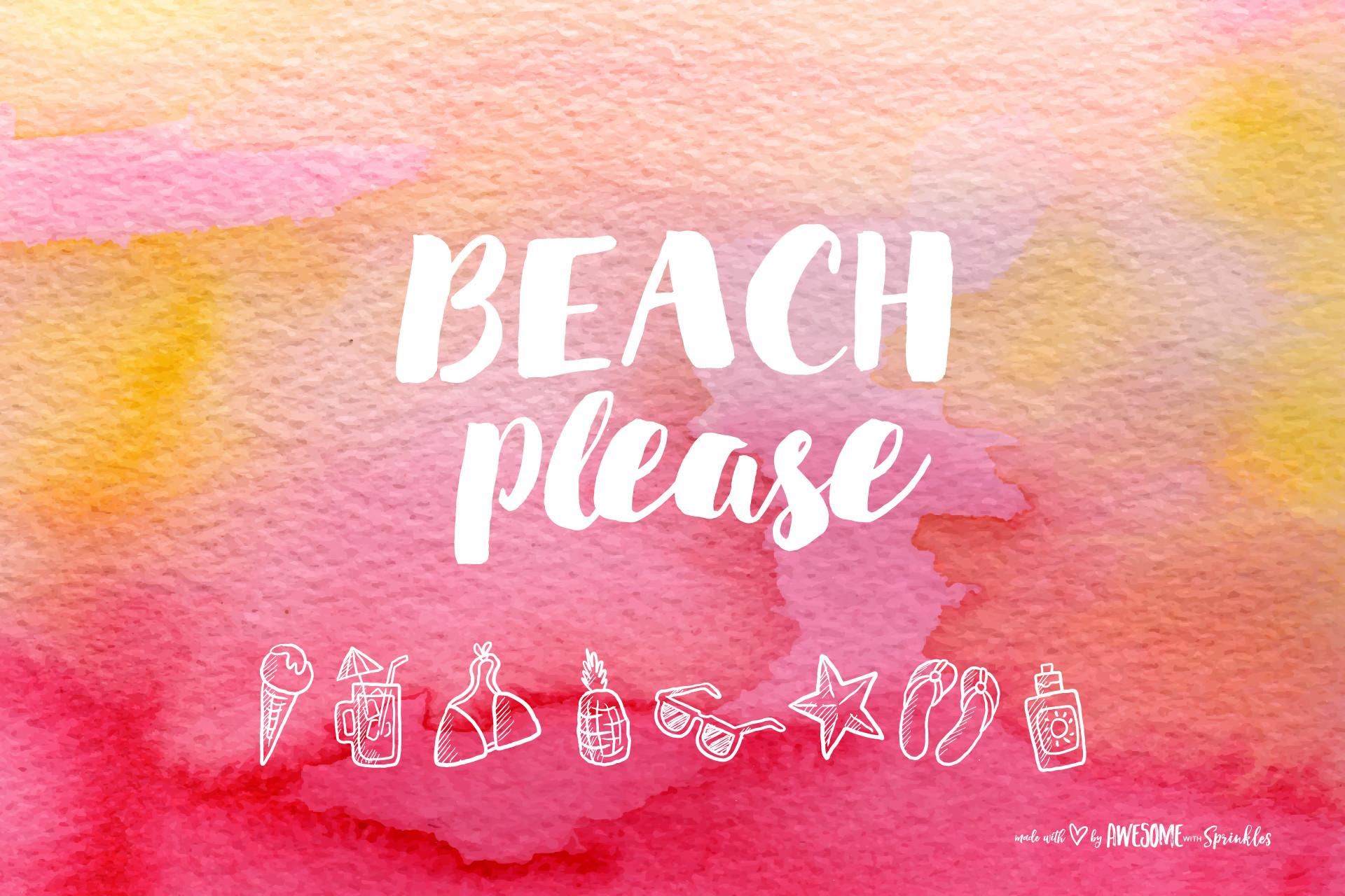 1920x1280 DOWNLOAD “Beach Please” Desktop Wallpaper ...