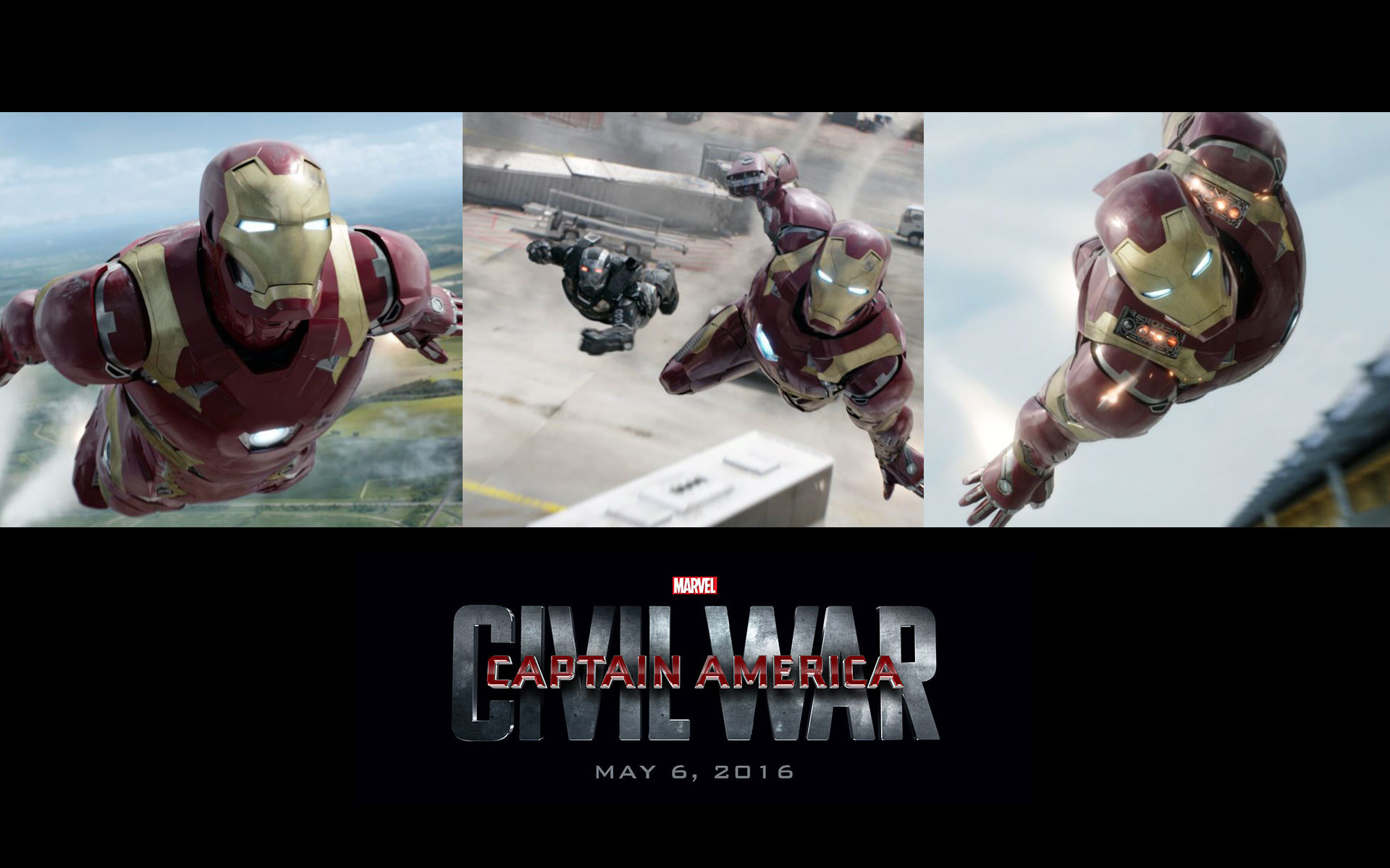 1920x1200 Marvel's Captain America 3 Civil War 2016 Iron Man Wallpaper