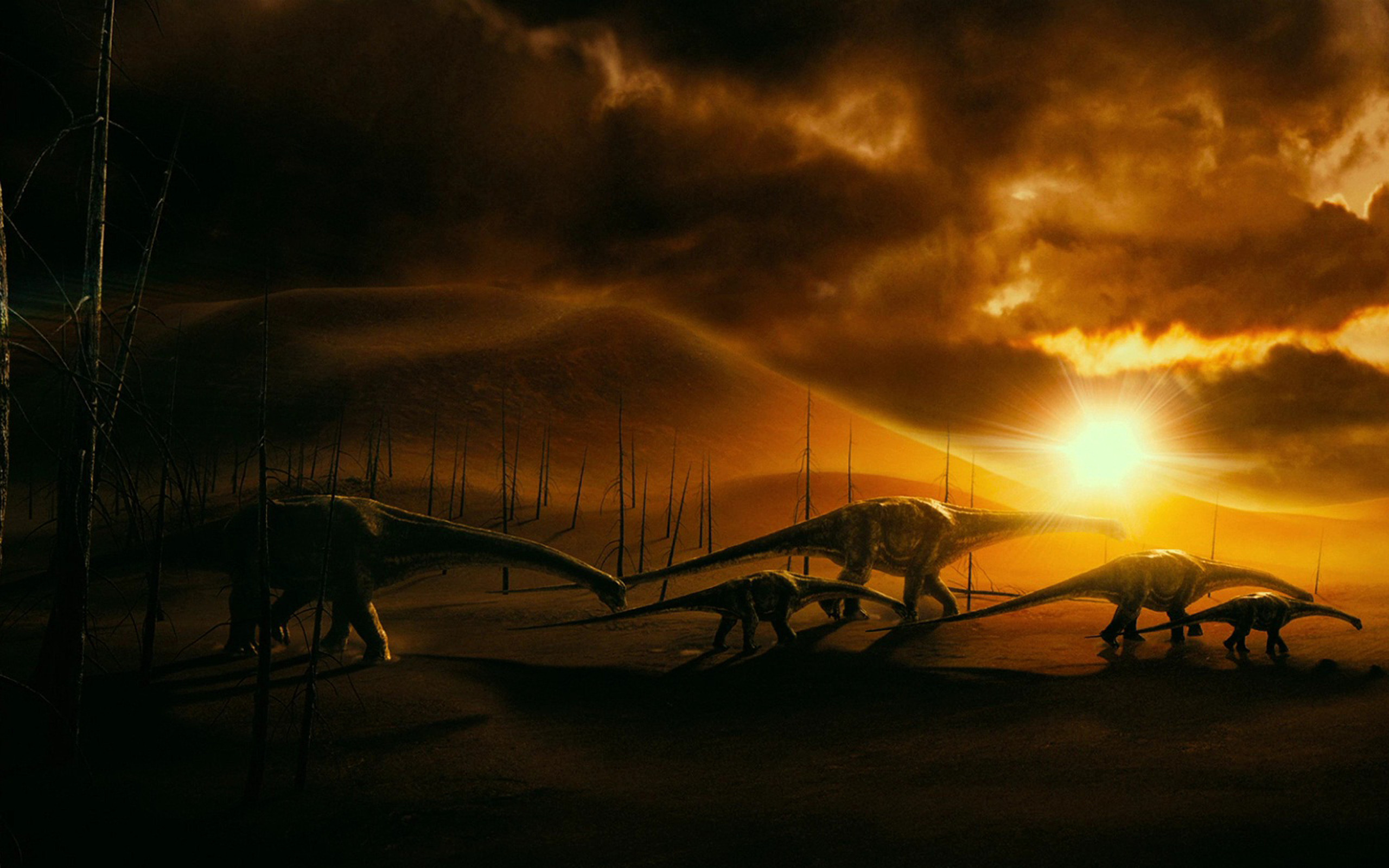 2560x1600 Dawn of Dinosaurs
