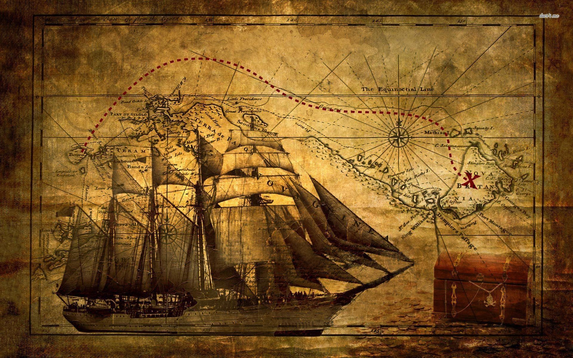 1920x1200 Pirate Treasure Map Background | Old Maps photo AncientMaps.jpg .