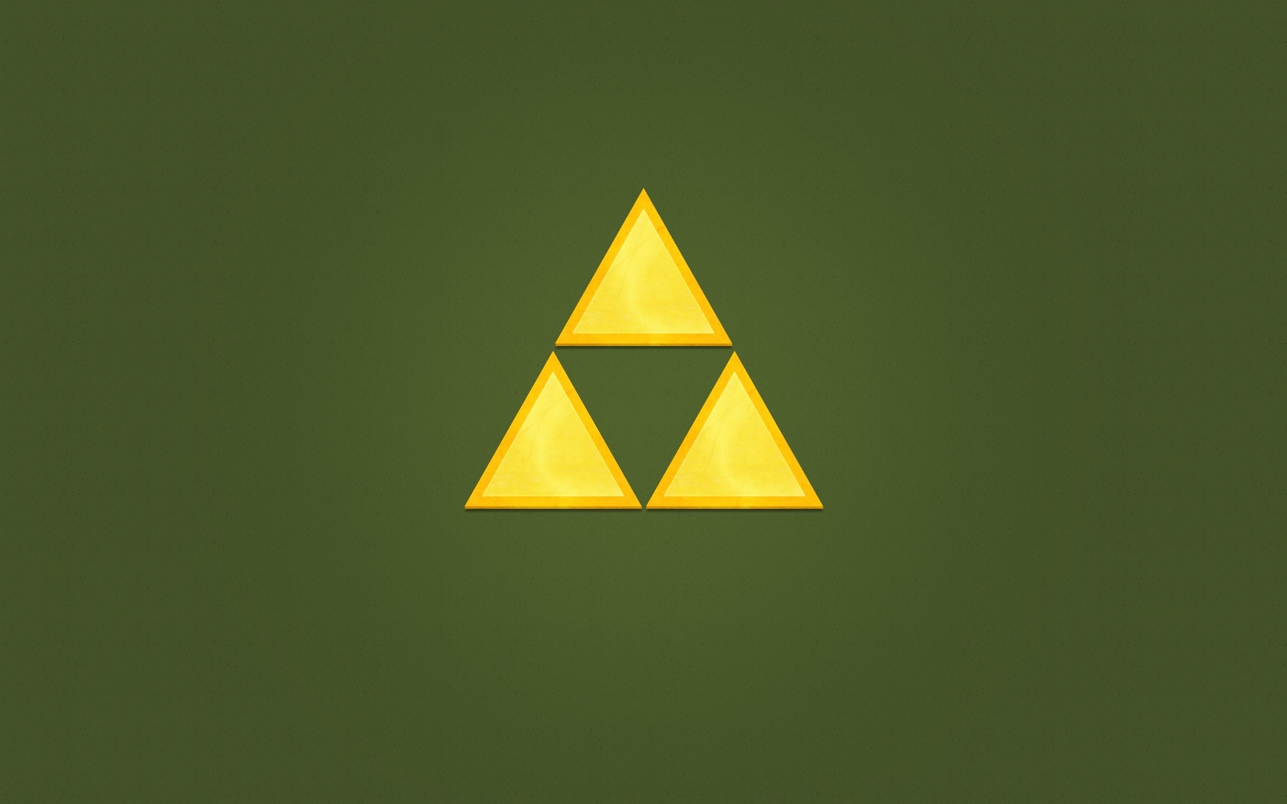 2560x1600 Abstract video games triforce the legend of zelda simple wallpaper