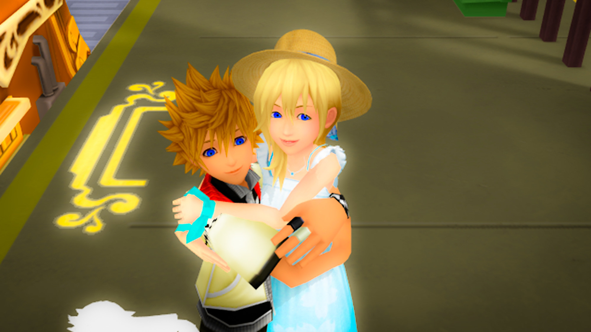 2000x1125 Roxas and Namine images Roxas and Namine Sunset Station Love edited HD  wallpaper and background photos