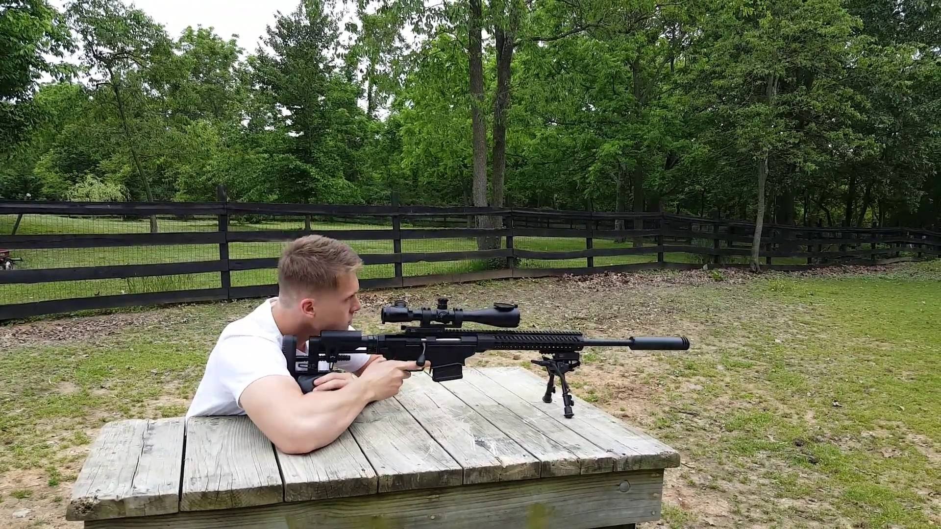 1920x1080 .308 Ruger Precision Rifle with an Omega suppressor - YouTube